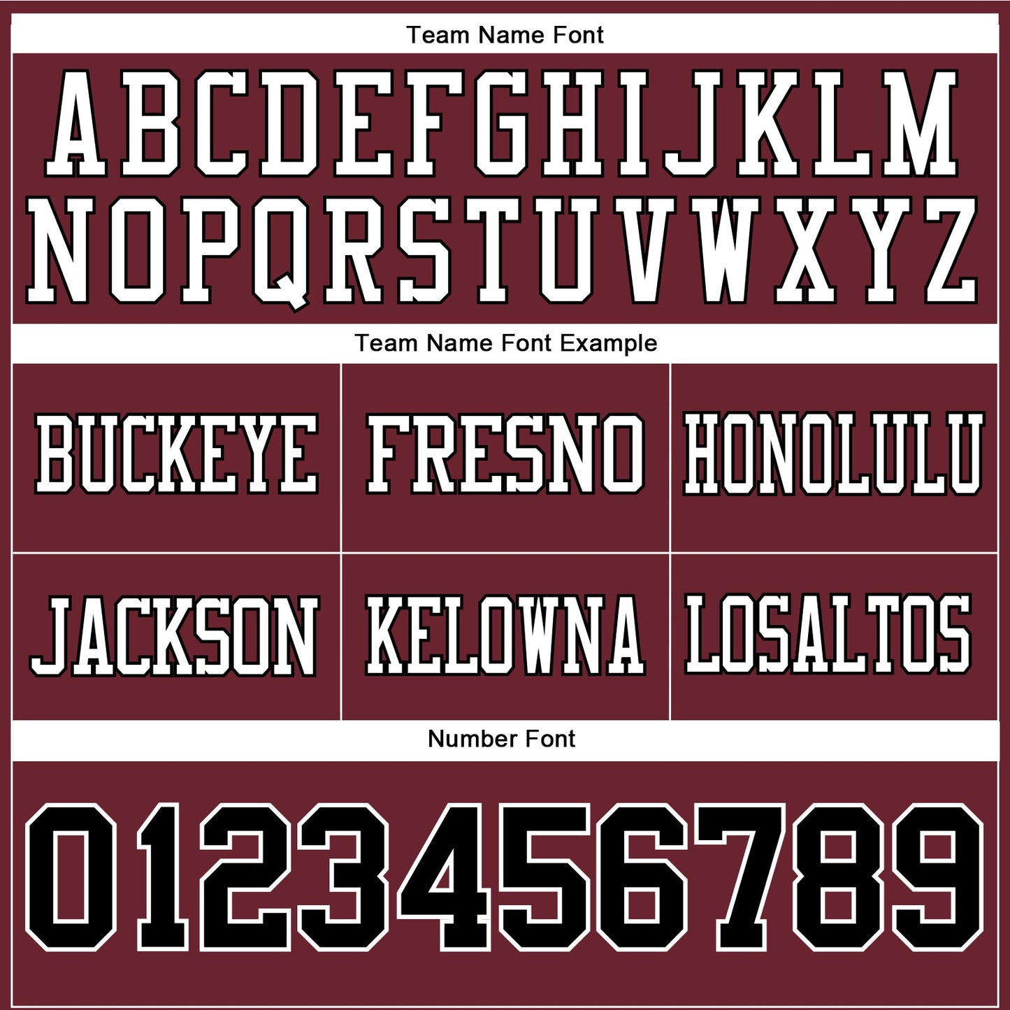 Custom Burgundy Black-White Authentic Football Jersey view 4