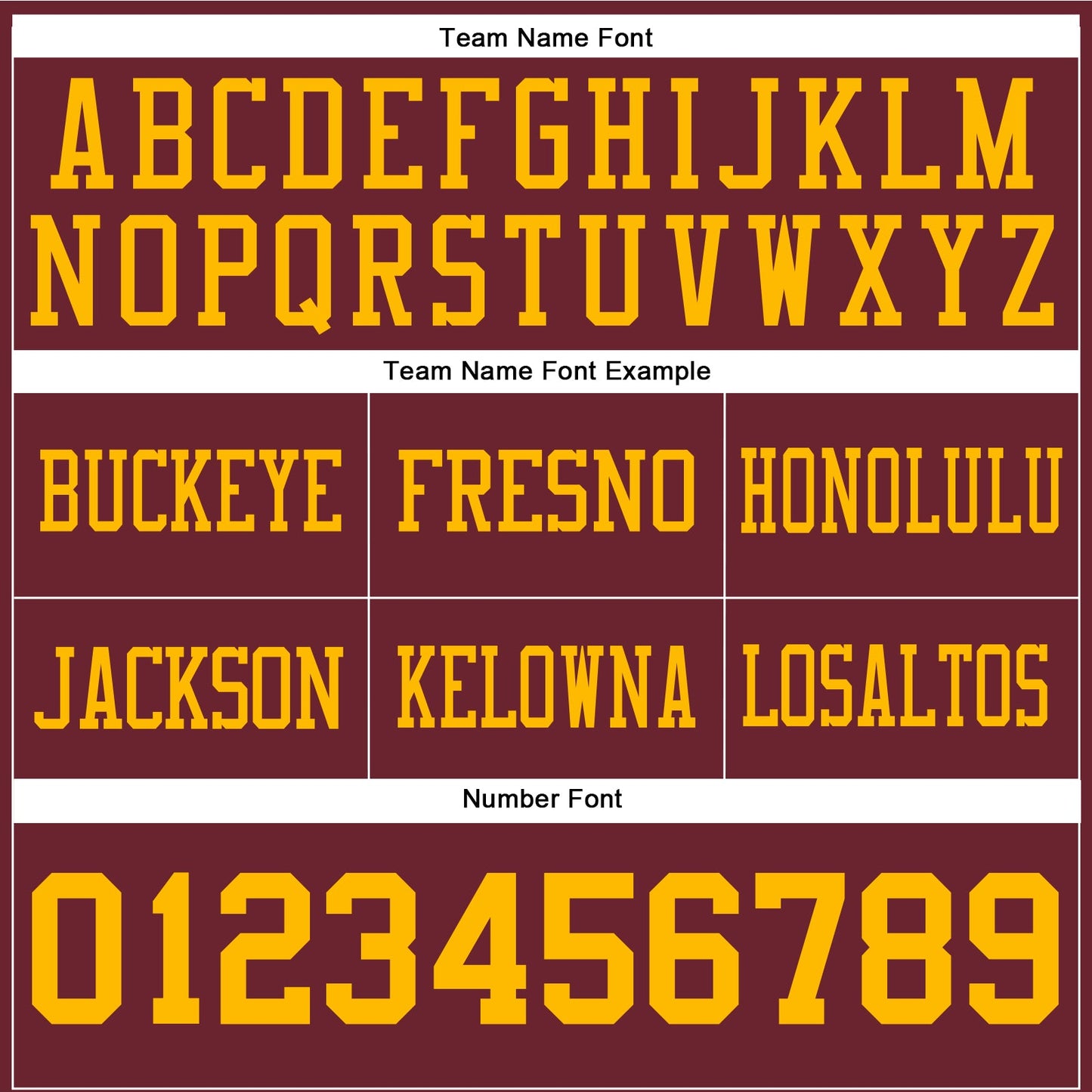 Custom Burgundy Gold Authentic Football Jersey view 4