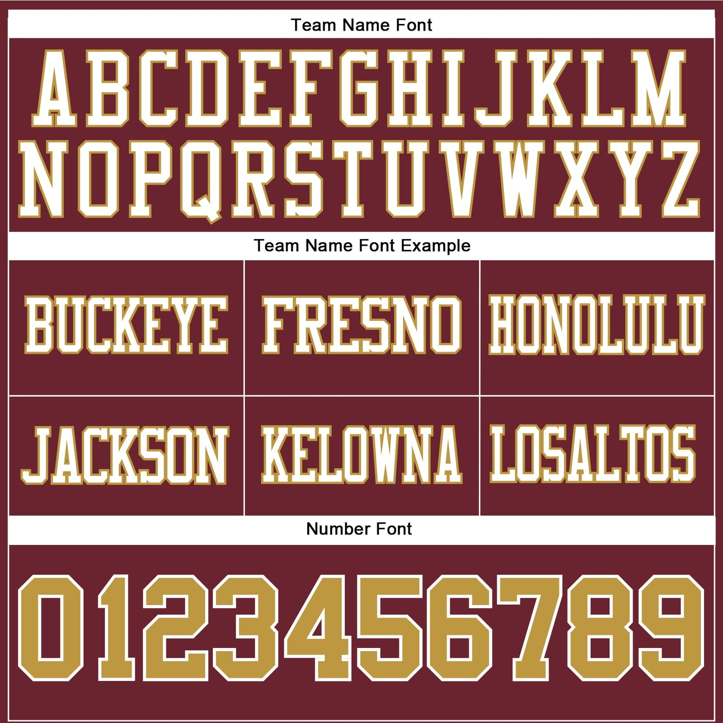 Custom Burgundy Old Gold-White Authentic Football Jersey view 4