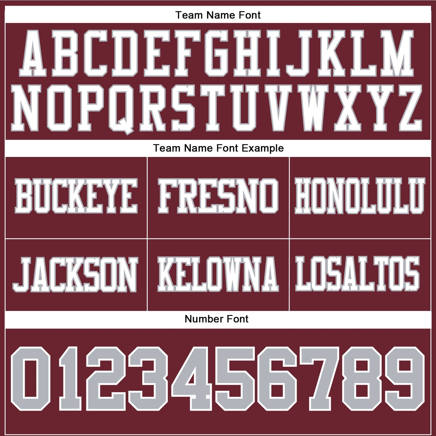 Custom Burgundy Gray-White Authentic Football Jersey view 4