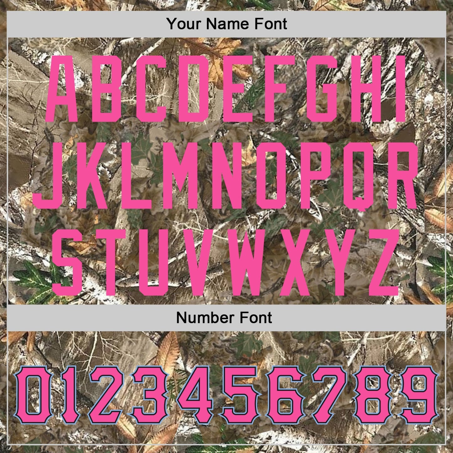 Custom Camo Light Blue Black-Pink Woodland Forest Camouflage Authentic Salute To Service Baseball Jersey view 5