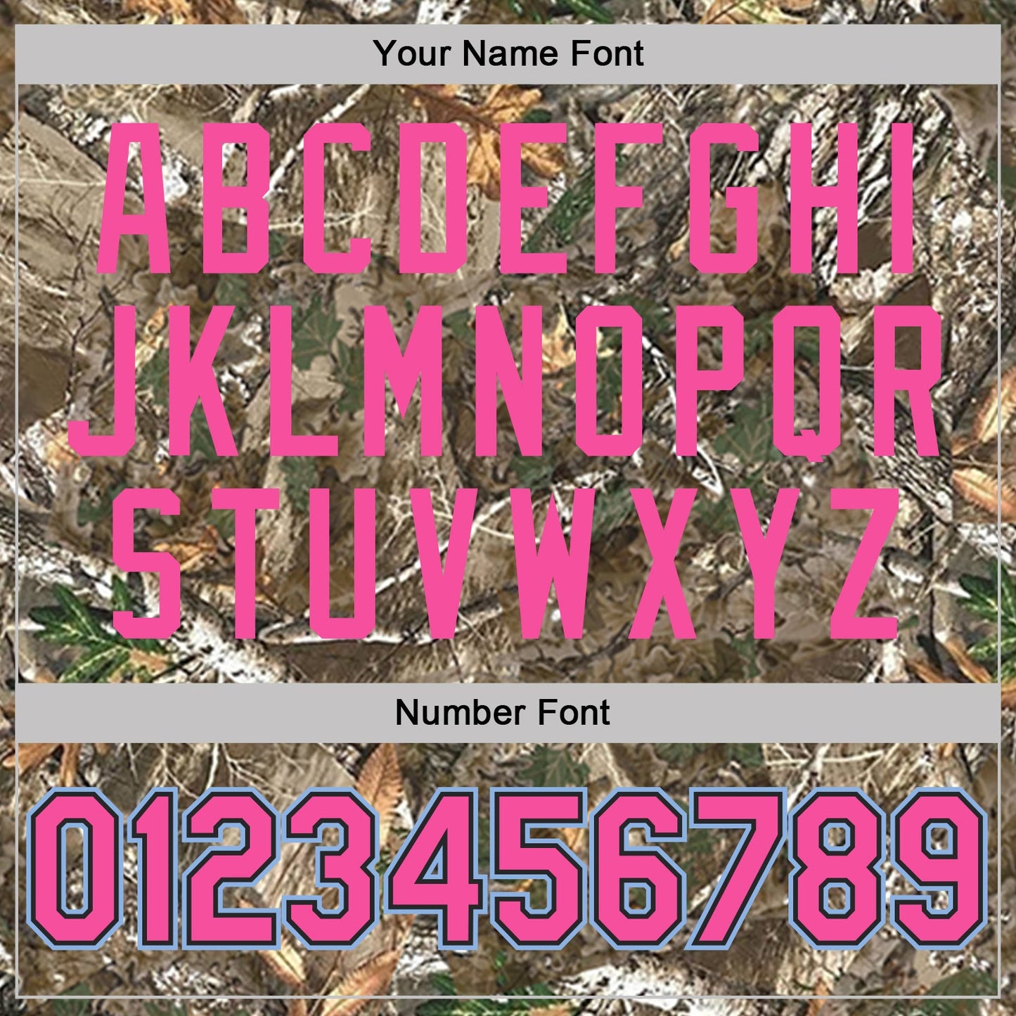 Custom Camo Pink Black Light Blue-Olive Woodland Camouflage Salute To Service Performance T-Shirt view 4