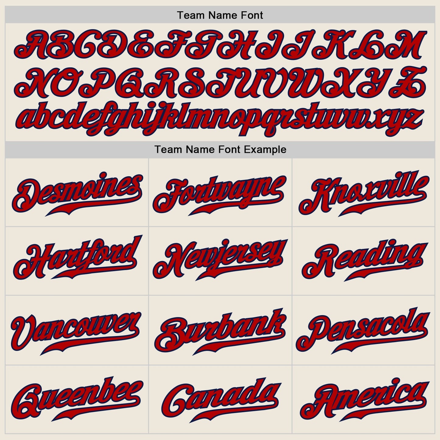 Custom Cream Red Pinstripe Red-Navy Authentic Baseball Jersey view 5