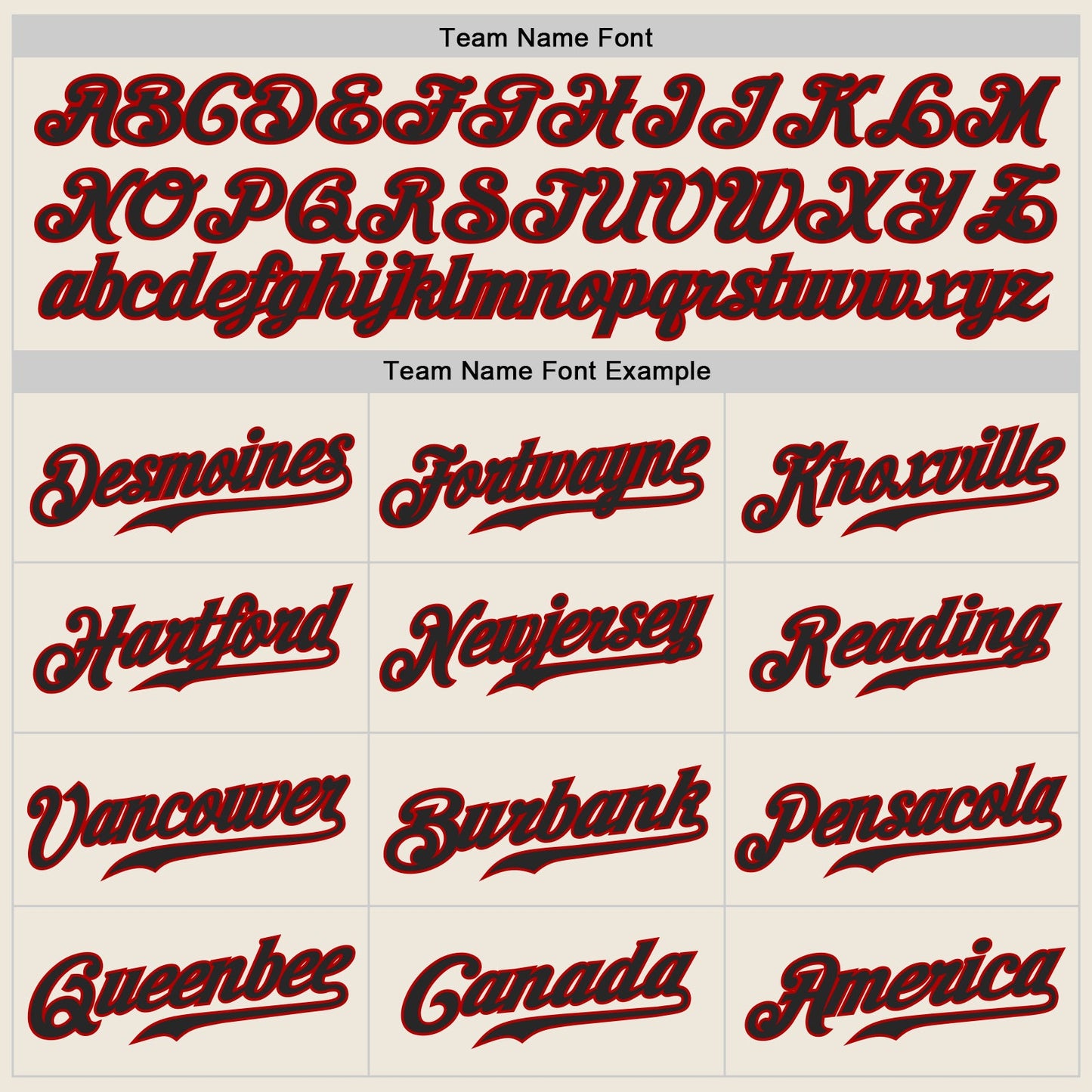 Custom Cream Black-Red Authentic Baseball Jersey view 5