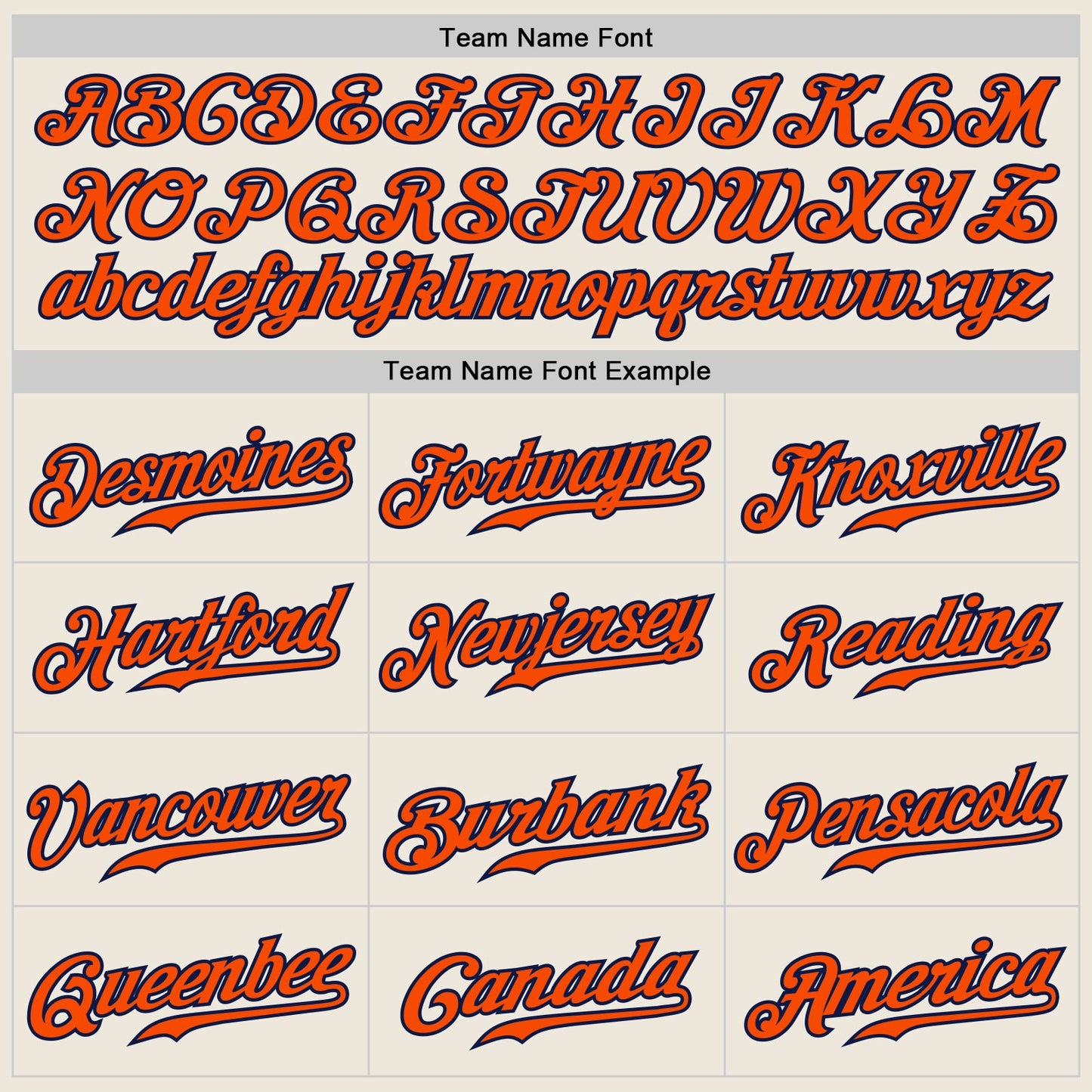 Custom Cream Orange-Navy Authentic Baseball Jersey view 5