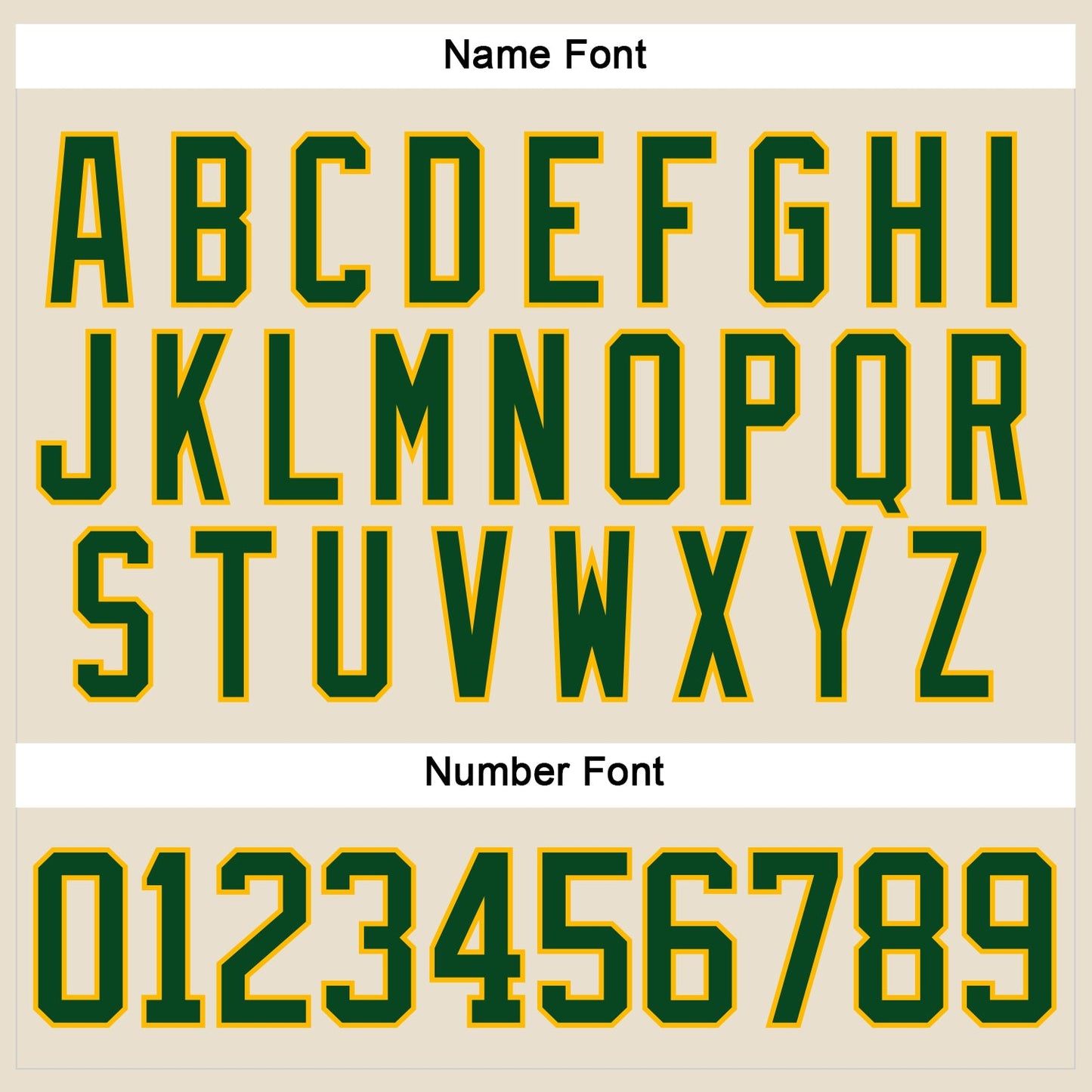 Custom Cream Green-Gold Hockey Lace Neck Jersey view 5