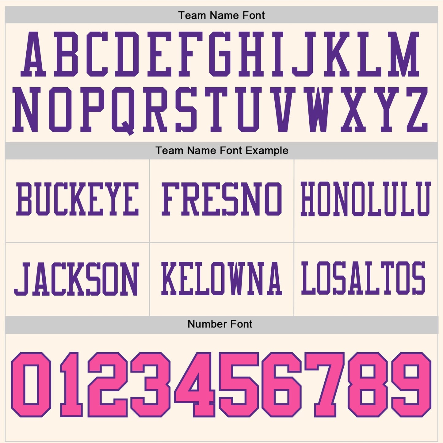 Custom Cream Pink-Purple Authentic Football Jersey view 4
