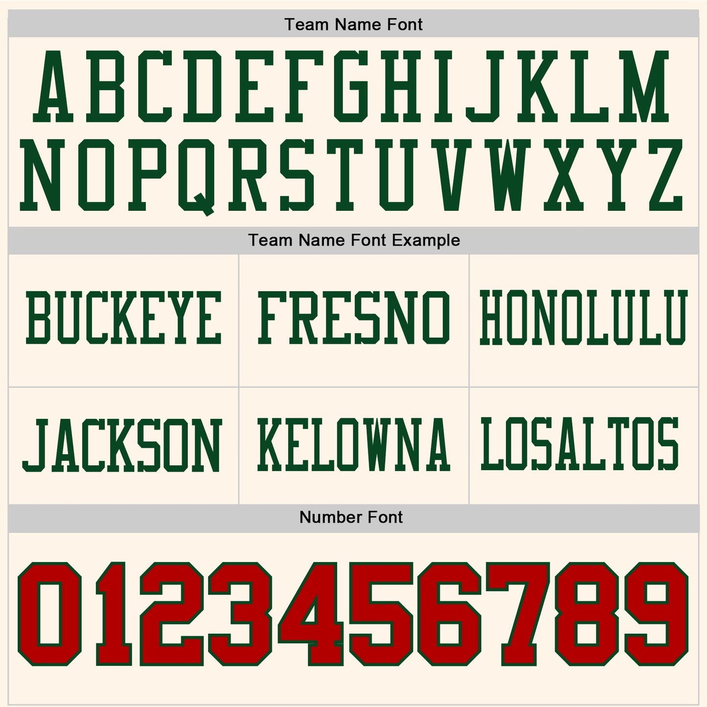 Custom Cream Red-Green Authentic Football Jersey view 4