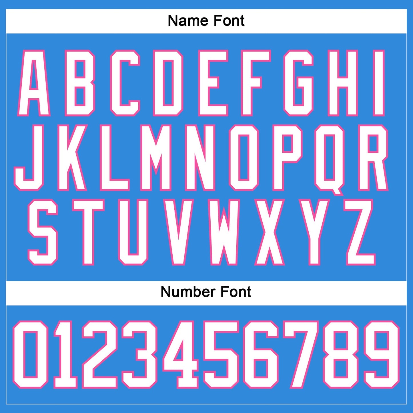 Custom Powder Blue White-Pink Hockey Lace Neck Jersey view 4