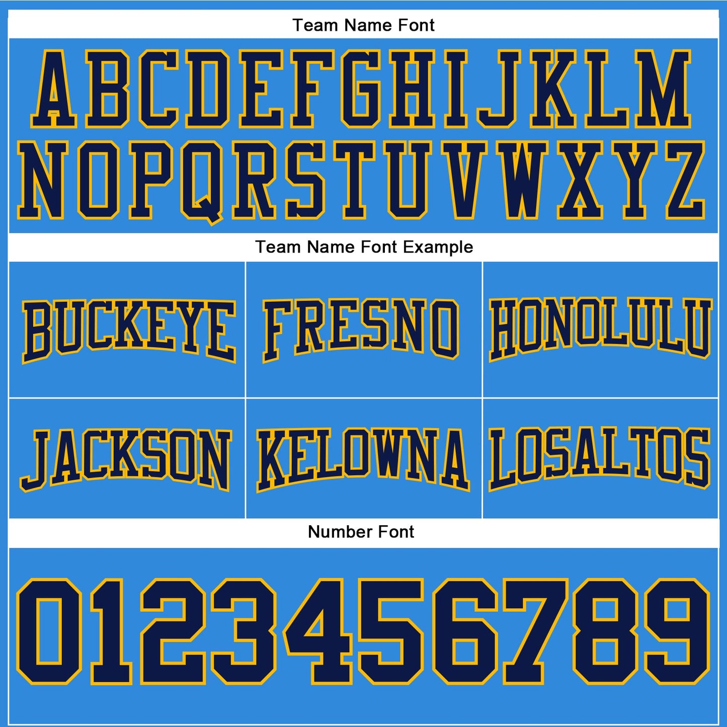 Custom Stitched Powder Blue Navy-Gold Football Pullover Sweatshirt Hoodie view 3