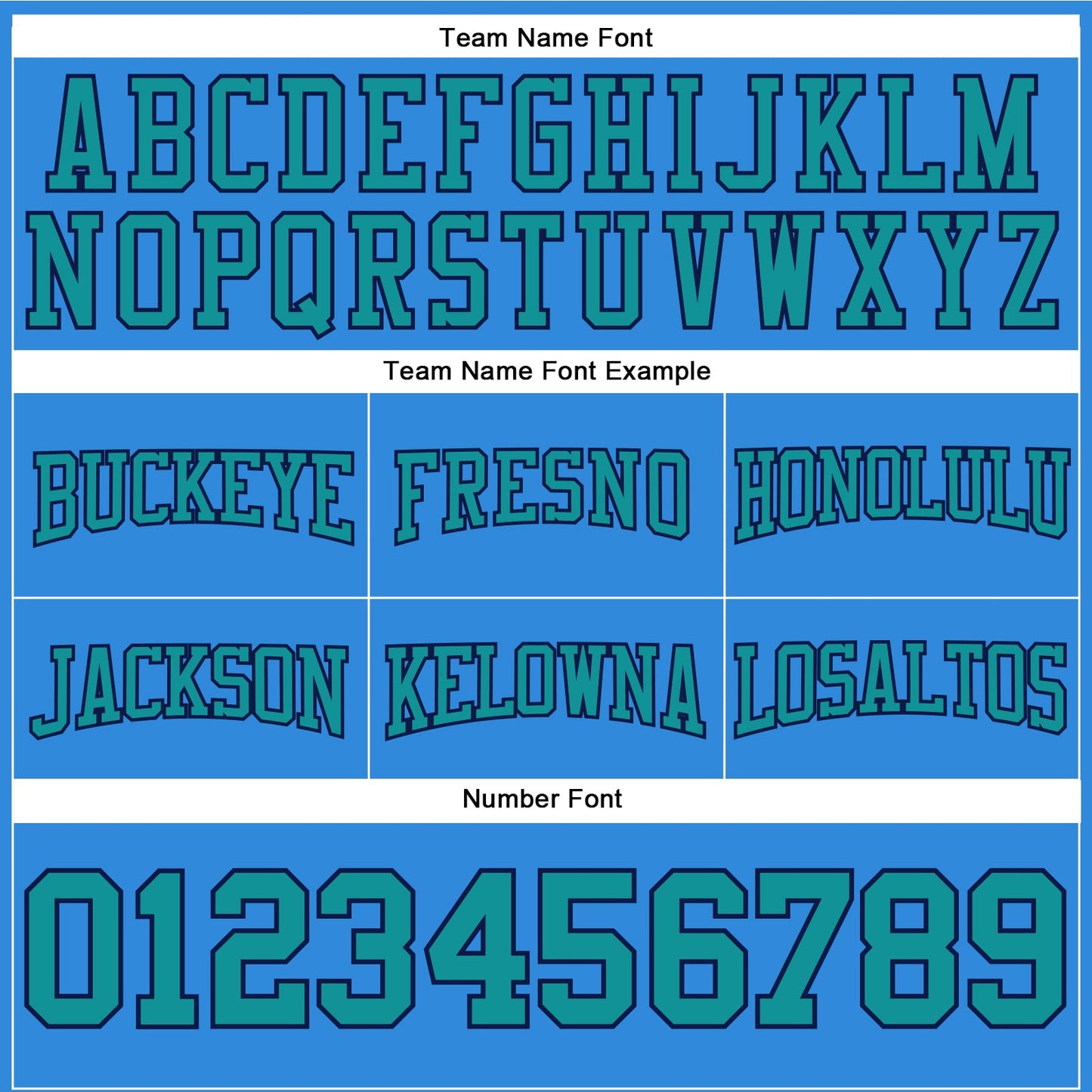 Custom Stitched Powder Blue Teal-Navy Football Pullover Sweatshirt Hoodie view 3