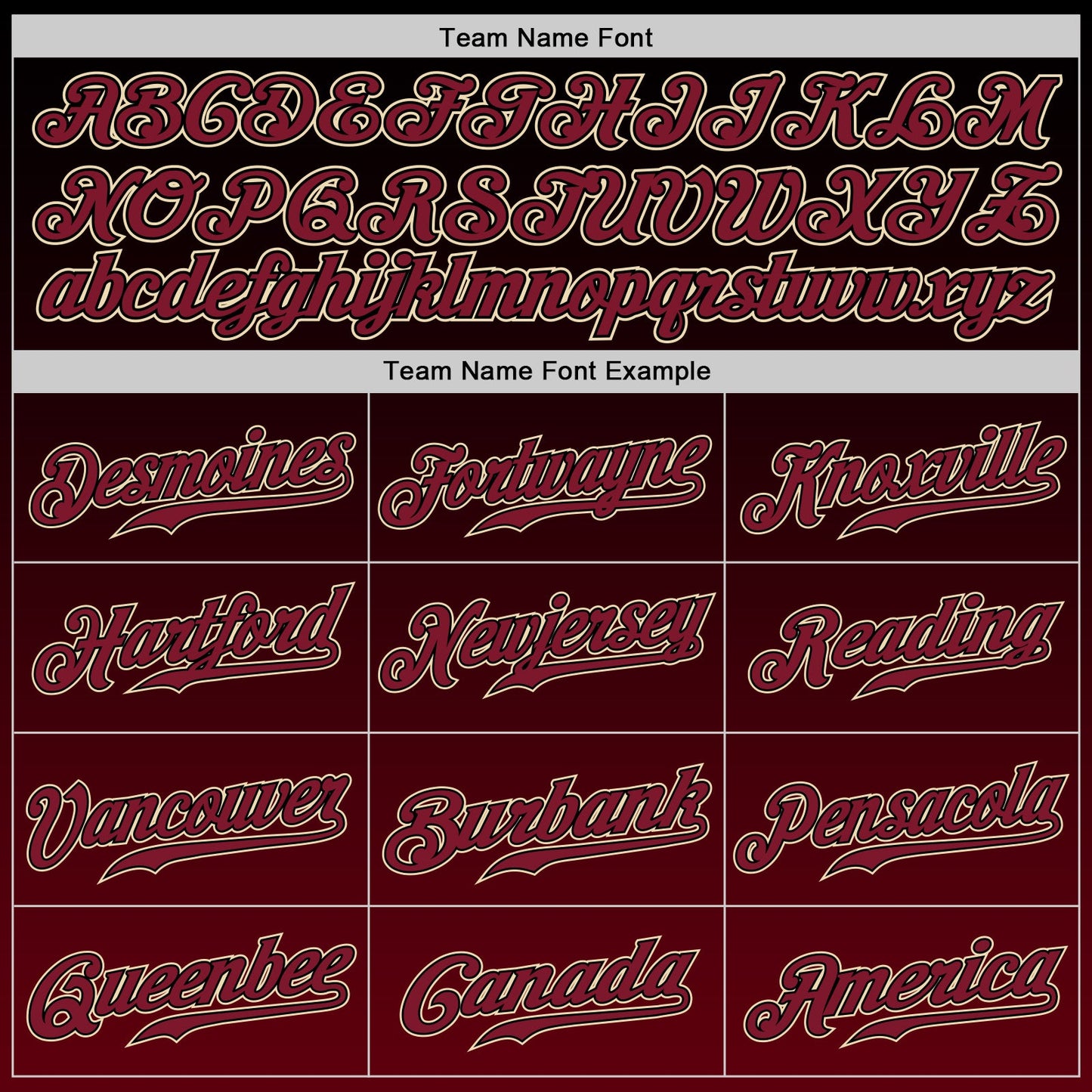 Custom Black Crimson-Cream Authentic Fade Fashion Baseball Jersey view 5