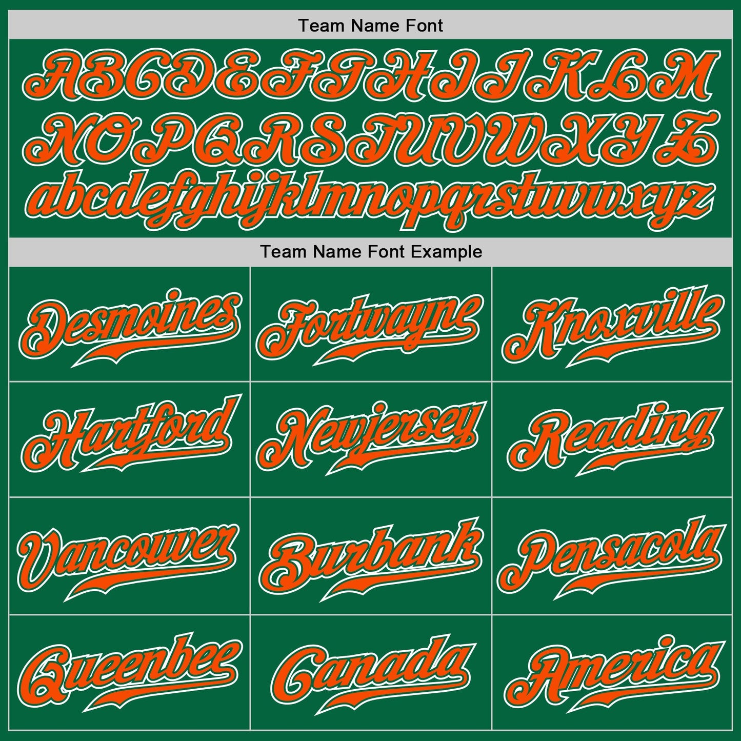 Custom Kelly Green Orange-White Authentic Gradient Fashion Baseball Jersey view 4