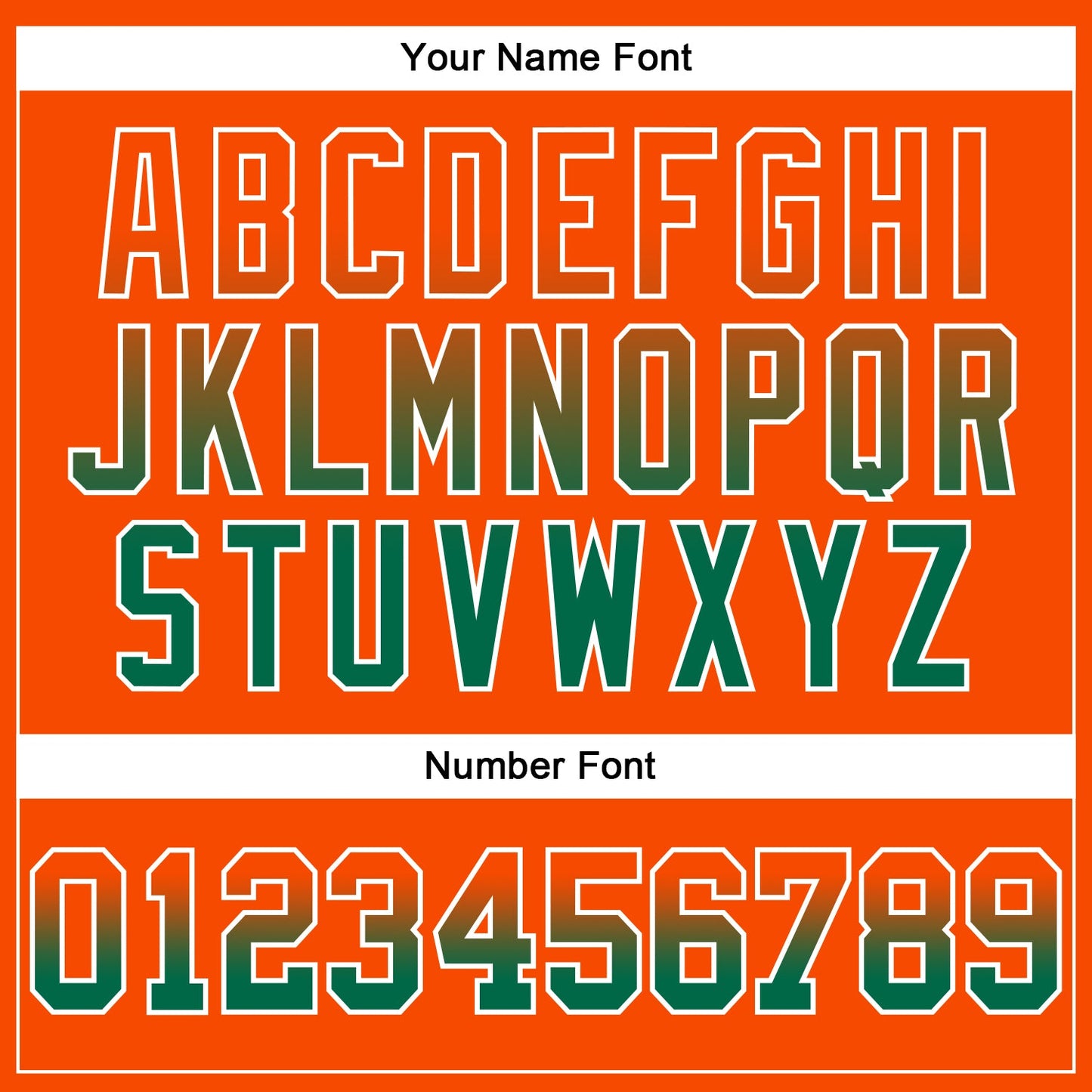 Custom Stitched Orange Kelly Green-White Fade Fashion Arrow Sports Pullover Sweatshirt Hoodie view 4