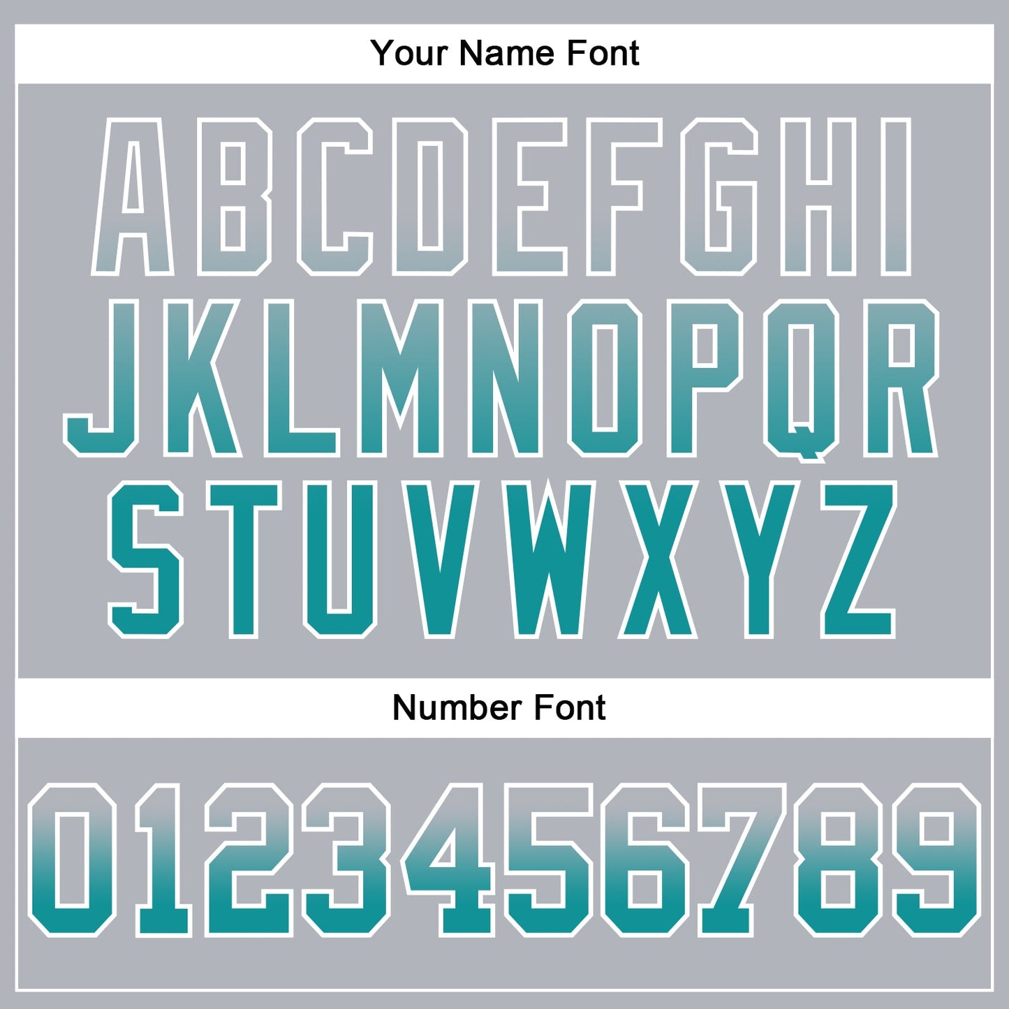 Custom Stitched Gray Teal-White Fade Fashion Arrow Sports Pullover Sweatshirt Hoodie view 4