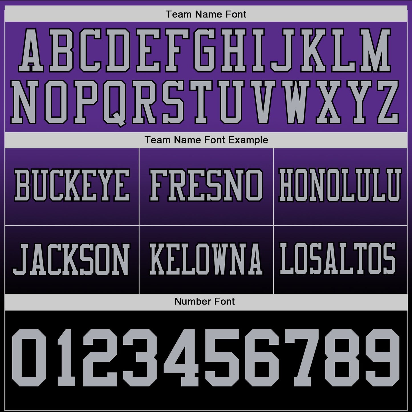 Custom Purple Gray-Black Authentic Fade Fashion Football Jersey view 3