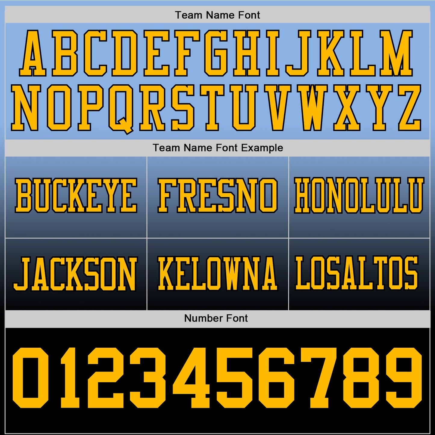 Custom Light Blue Gold-Black Authentic Fade Fashion Football Jersey view 3