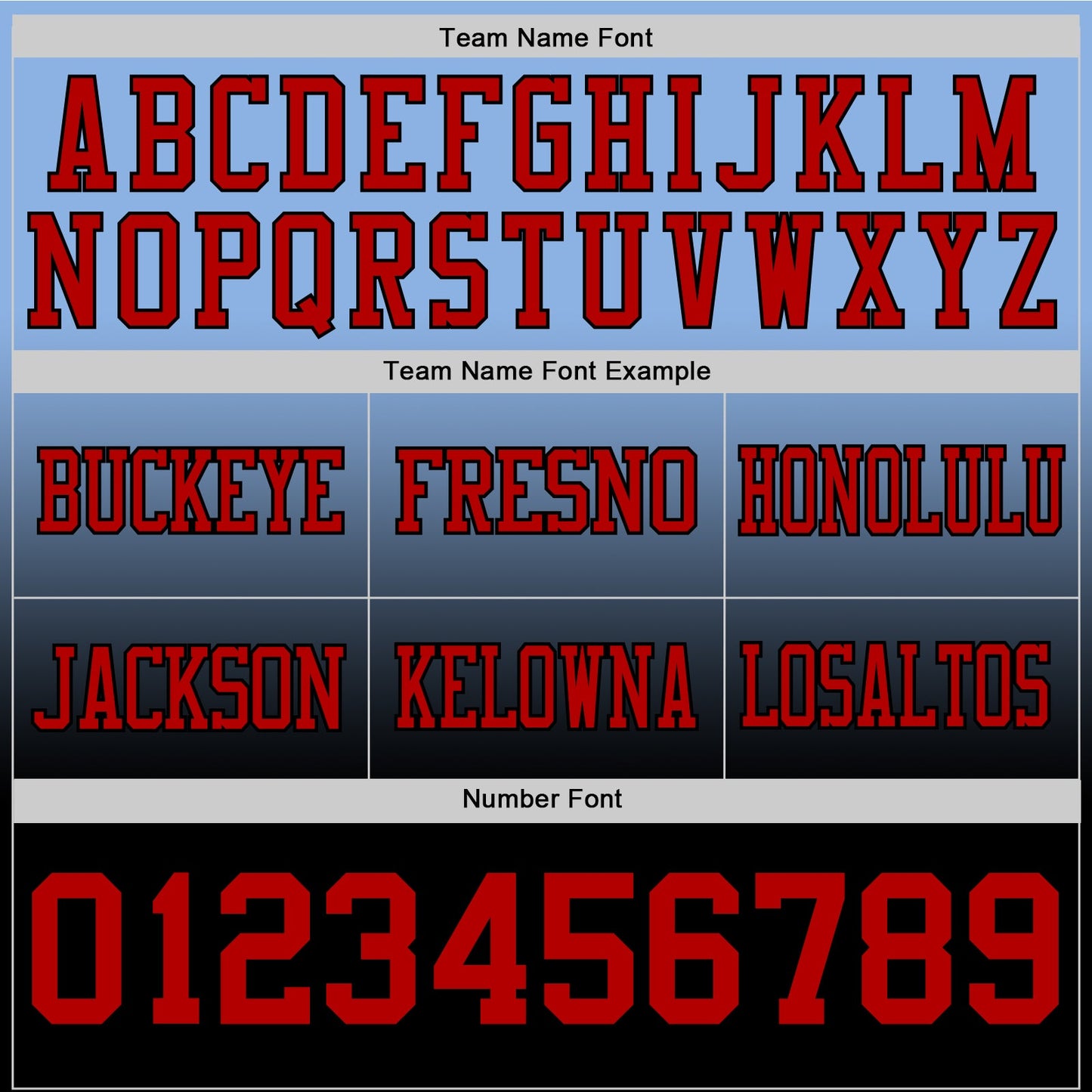 Custom Light Blue Red-Black Authentic Fade Fashion Football Jersey view 3