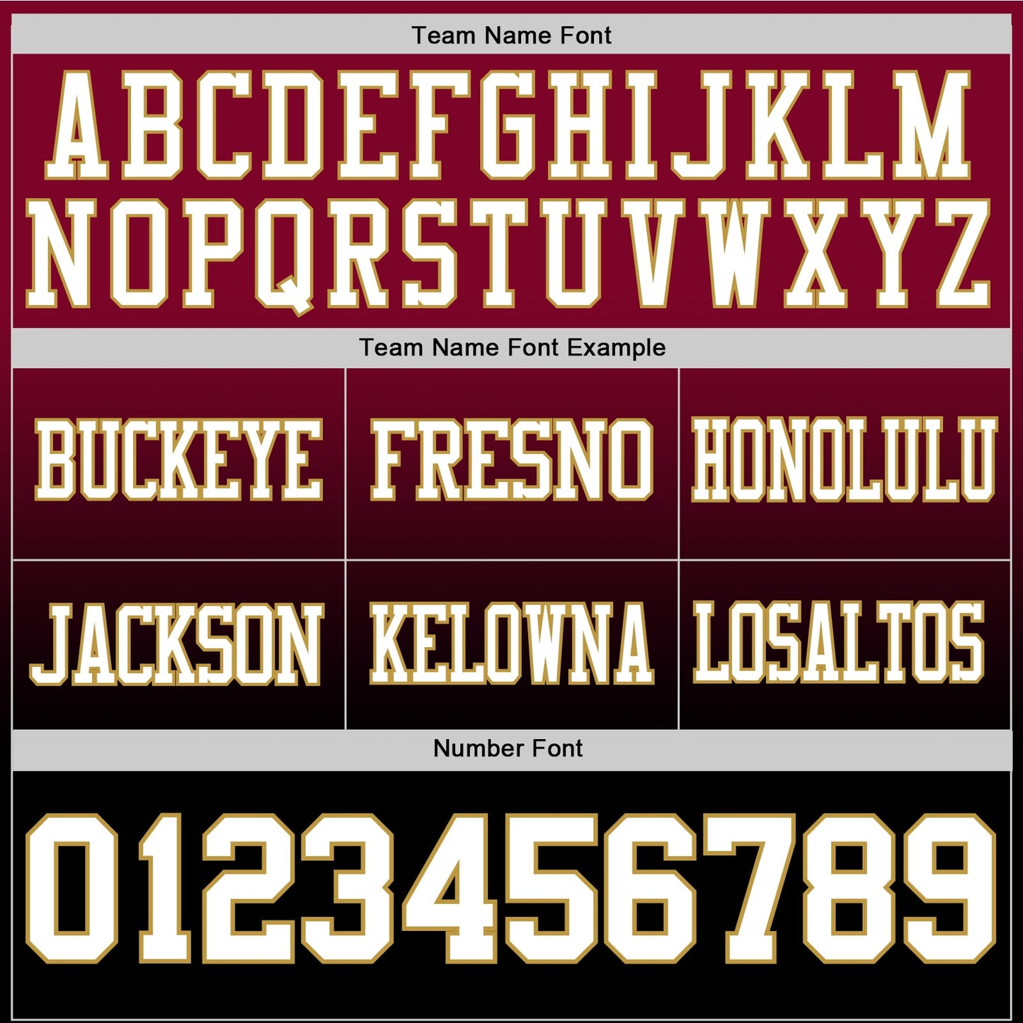 Custom Maroon White Black-Old Gold Authentic Fade Fashion Football Jersey view 3