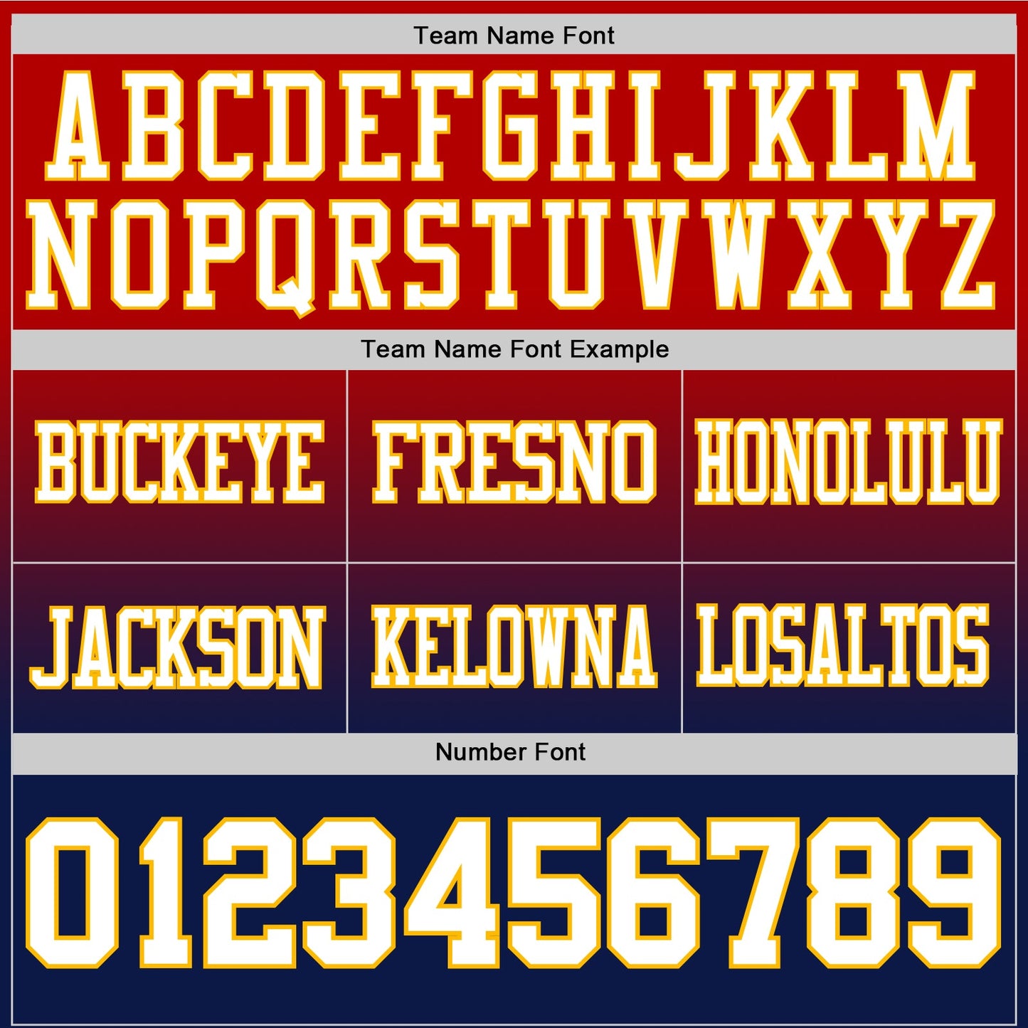 Custom Red White Navy-Gold Authentic Fade Fashion Football Jersey view 3