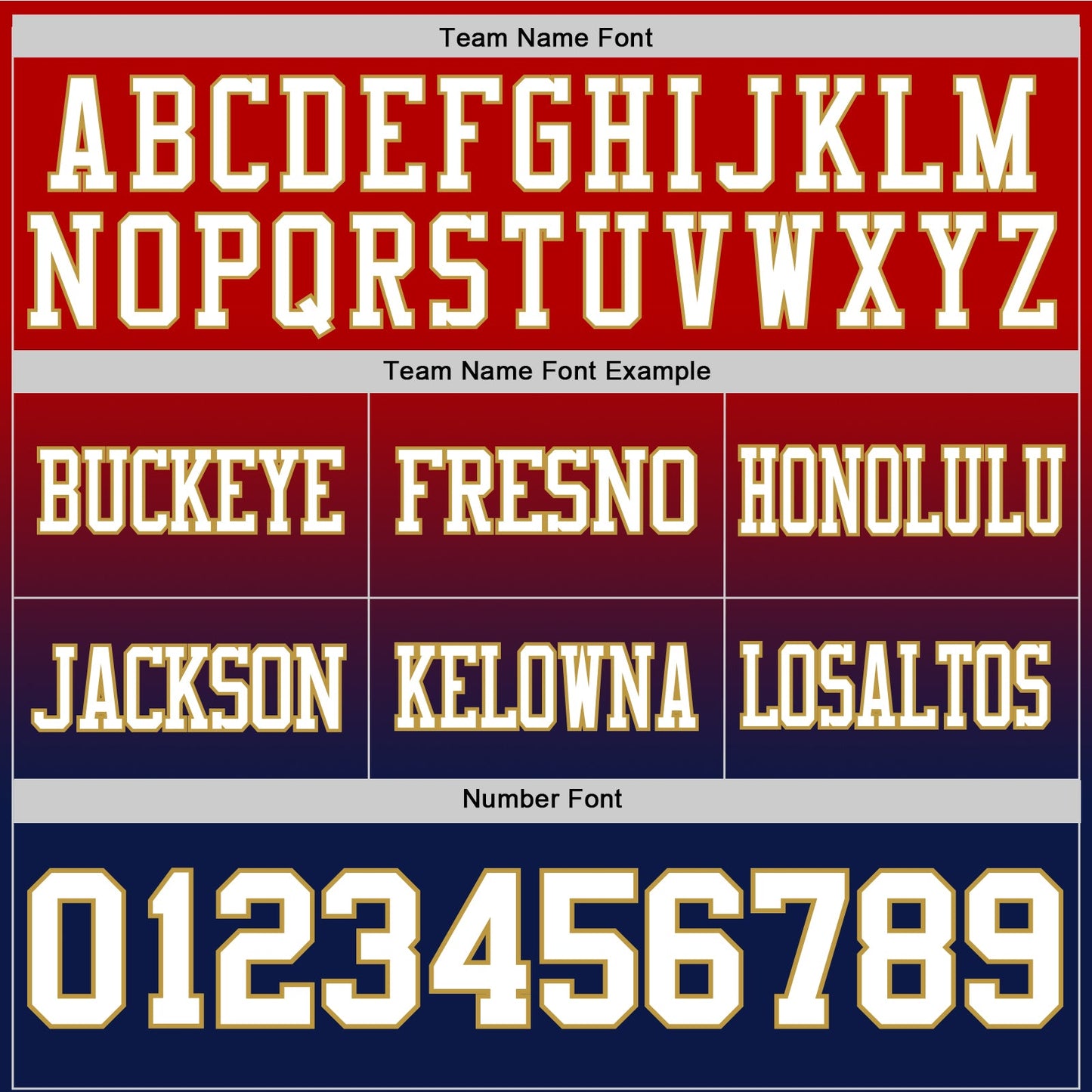 Custom Red White Navy-Old Gold Authentic Fade Fashion Football Jersey view 3