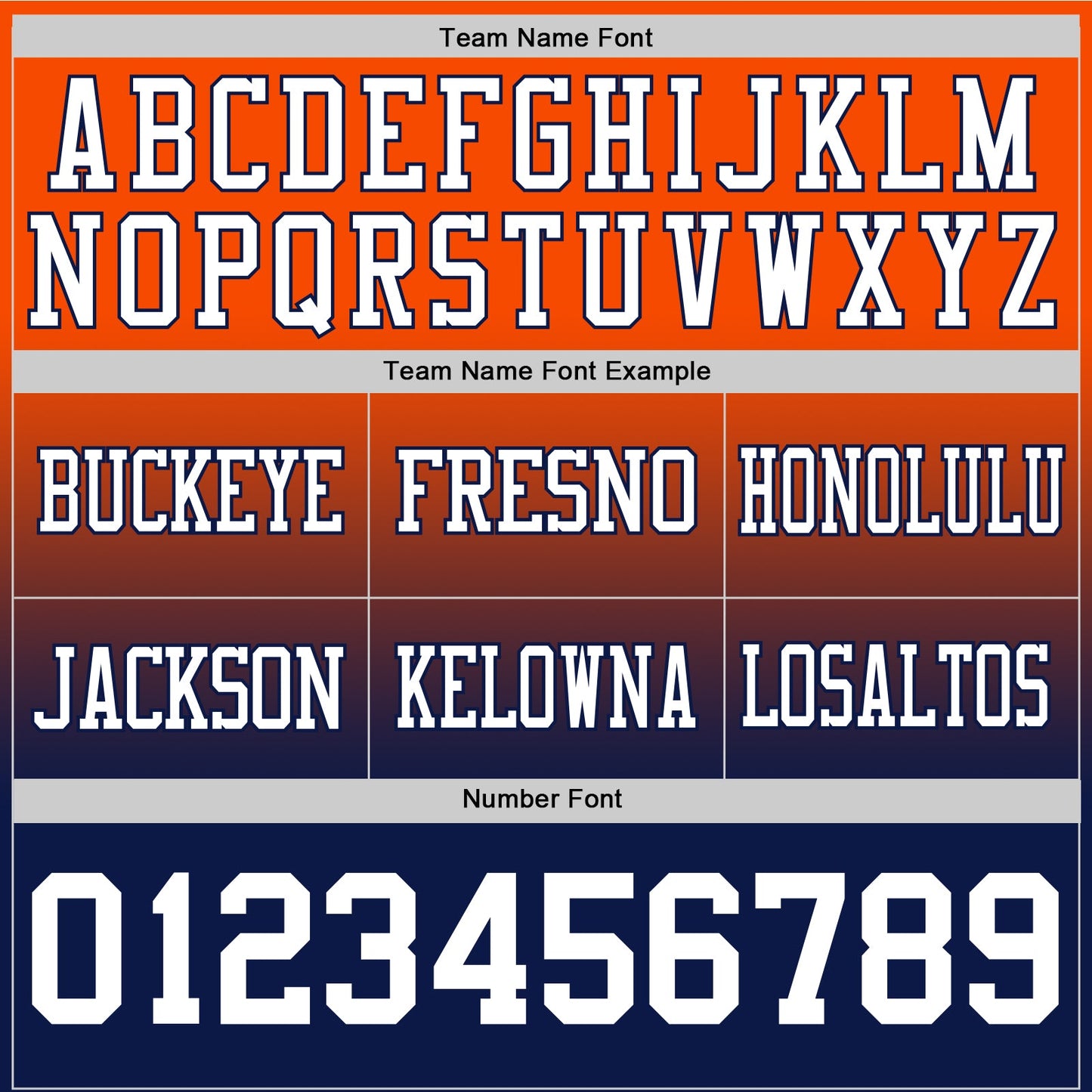 Custom Orange White-Navy Authentic Fade Fashion Football Jersey view 3