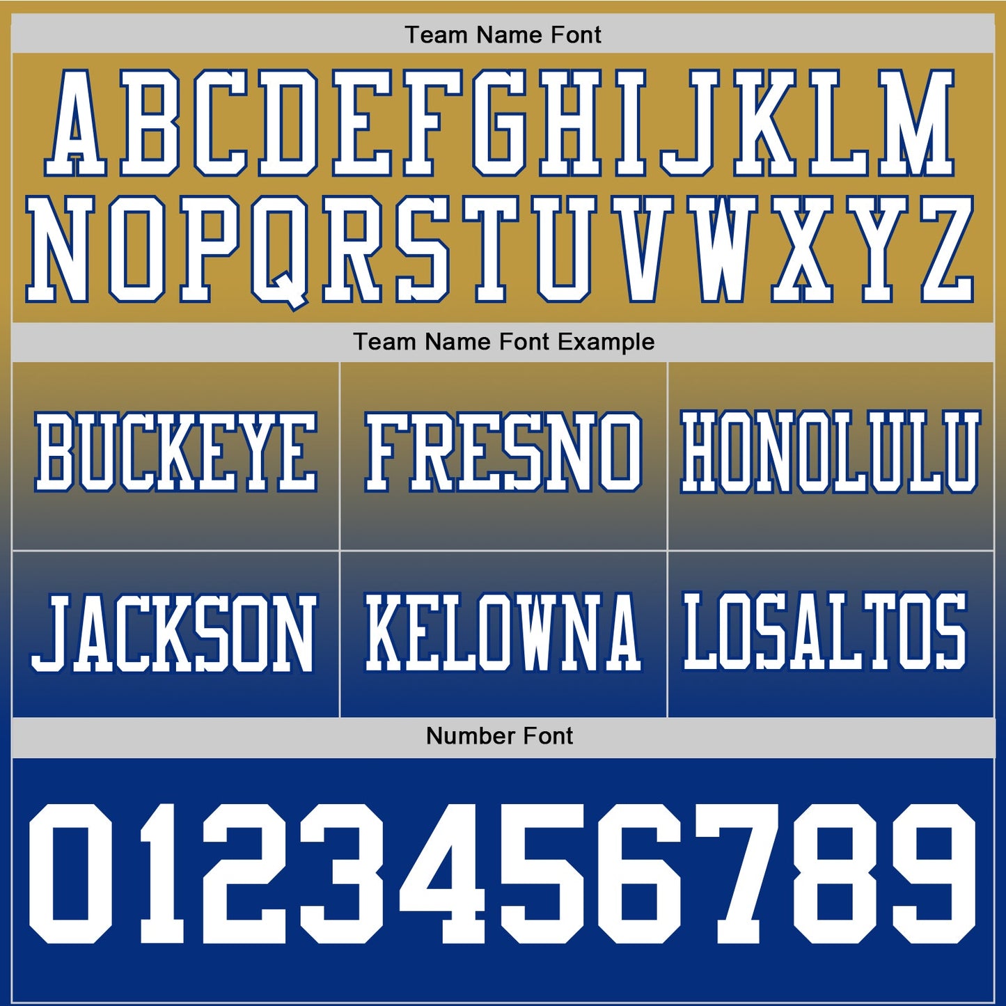 Custom Old Gold White-Royal Authentic Fade Fashion Football Jersey view 3