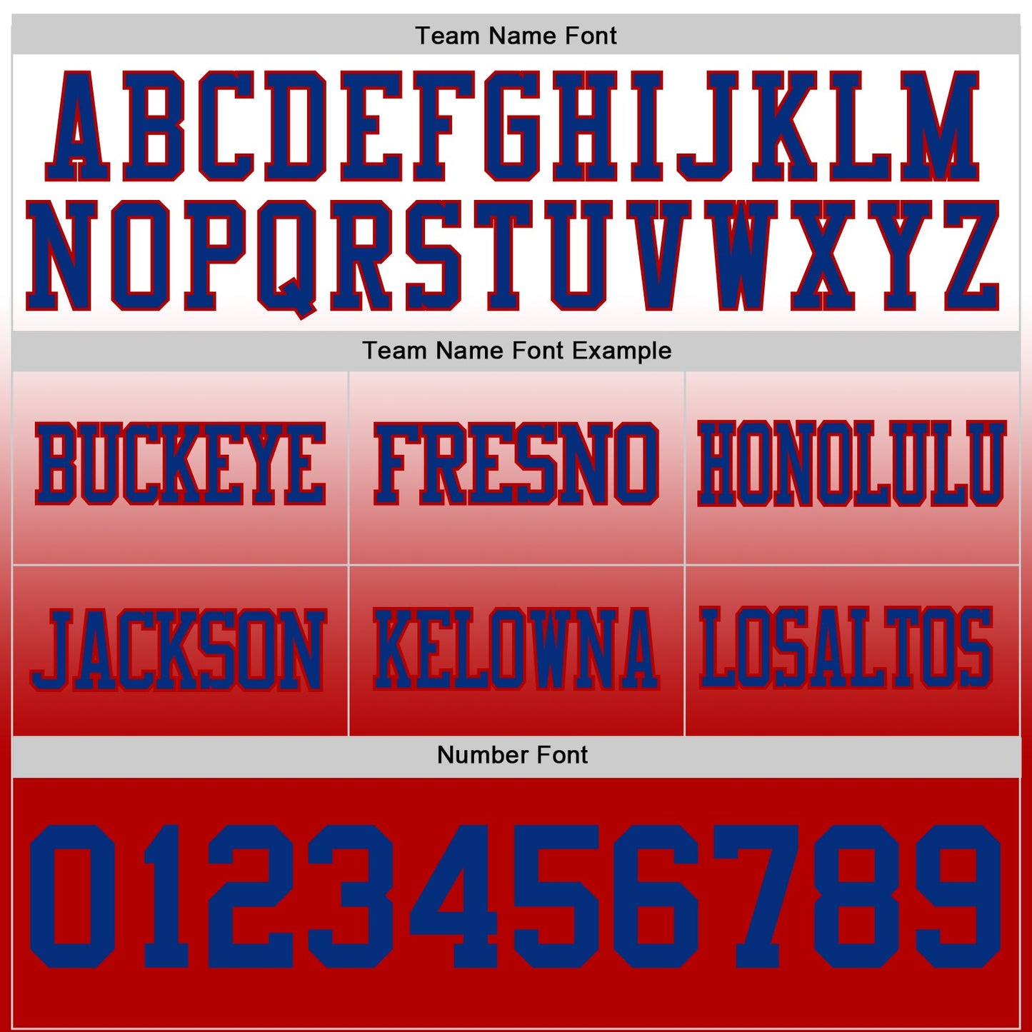 Custom White Royal-Red Authentic Fade Fashion Football Jersey view 3