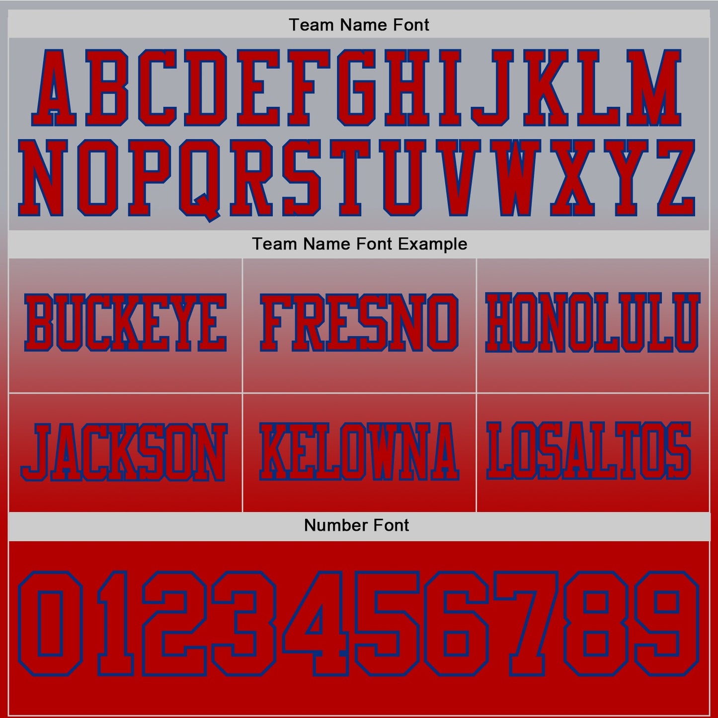Custom Gray Red-Royal Authentic Fade Fashion Football Jersey view 3