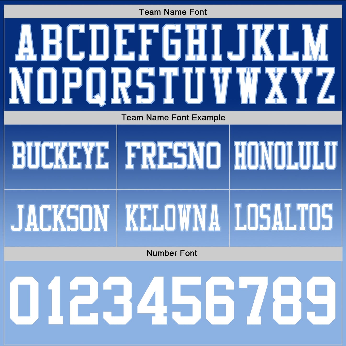 Custom Royal White-Light Blue Authentic Fade Fashion Football Jersey view 3