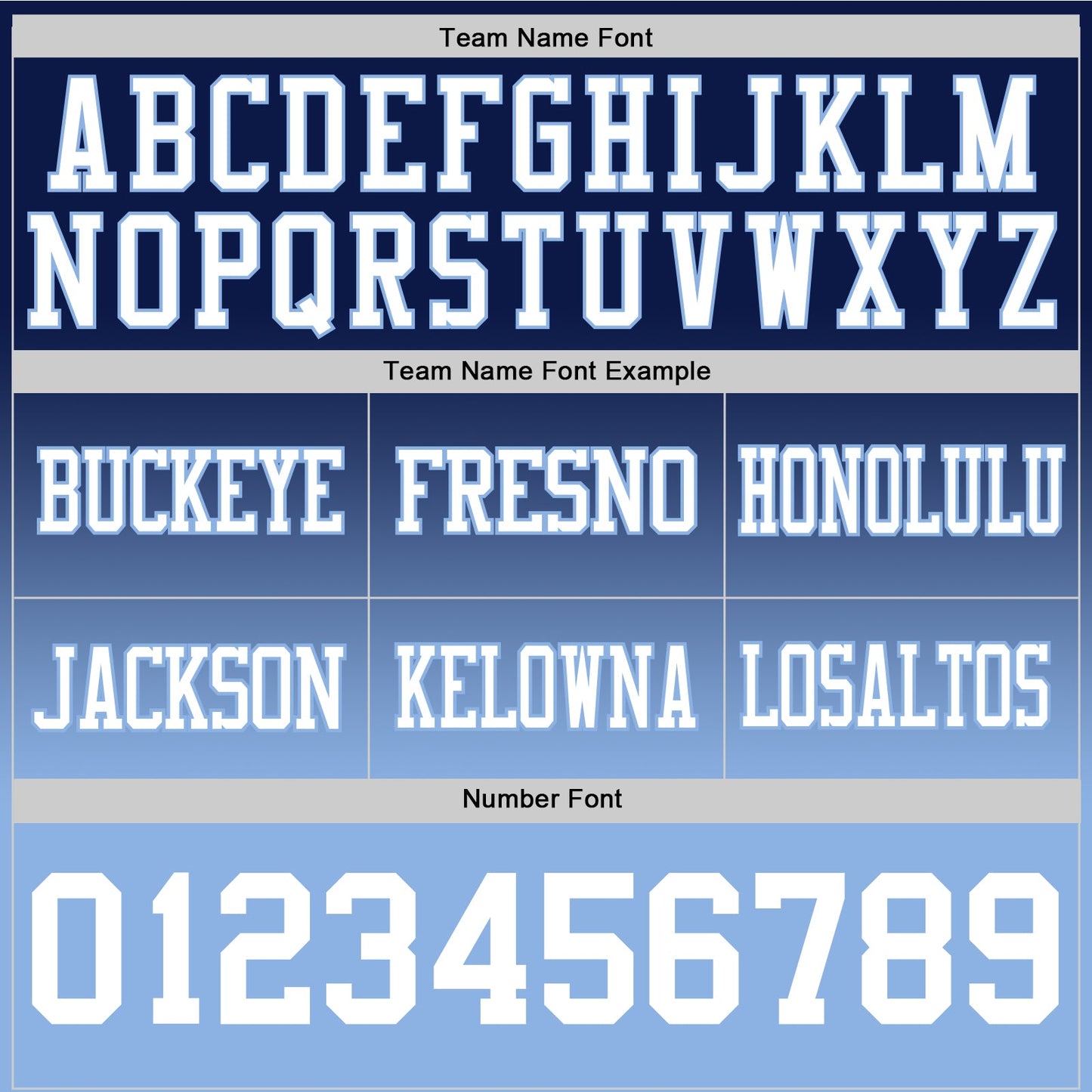 Custom Navy White-Light Blue Authentic Fade Fashion Football Jersey view 3