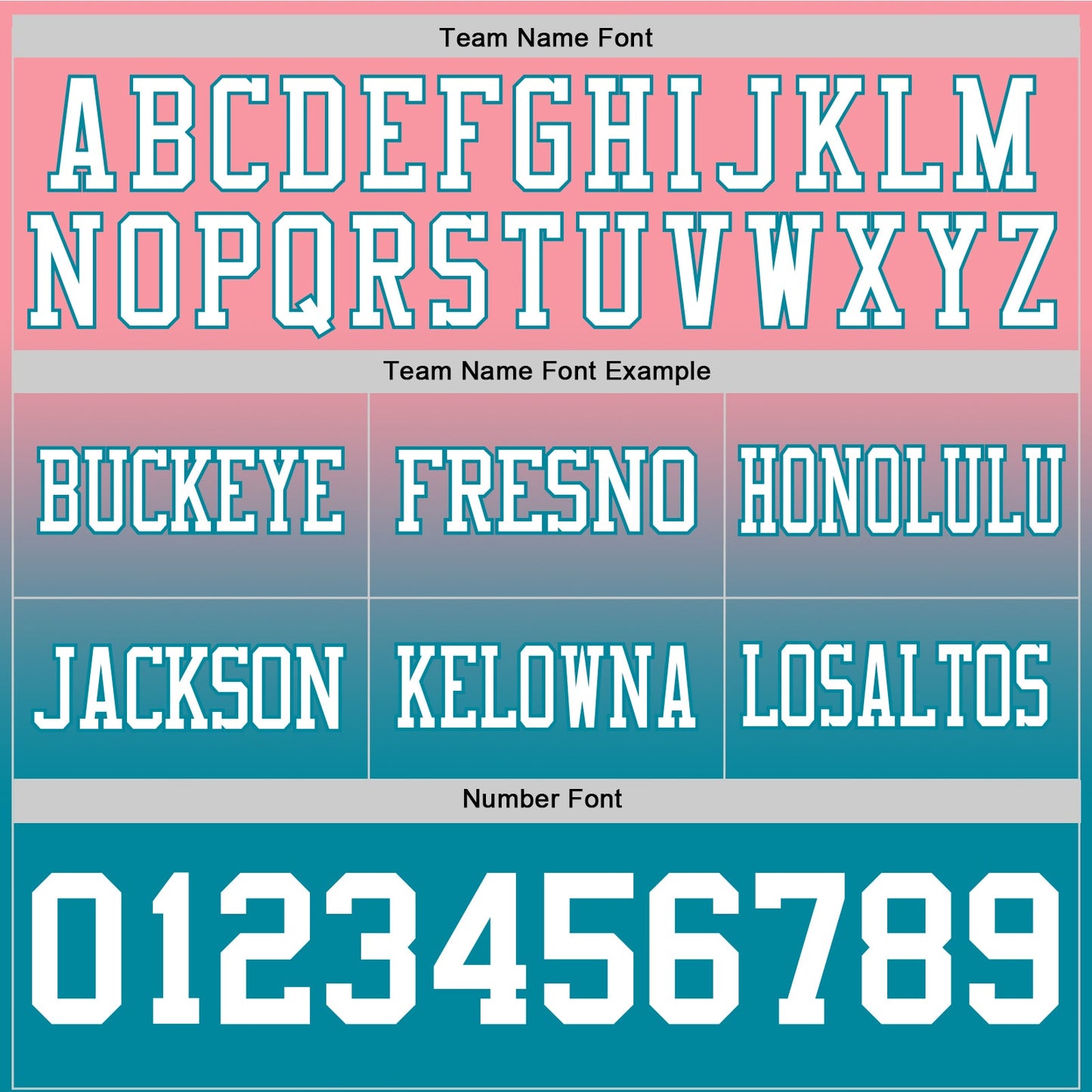 Custom Medium Pink White-Teal Authentic Fade Fashion Football Jersey view 3