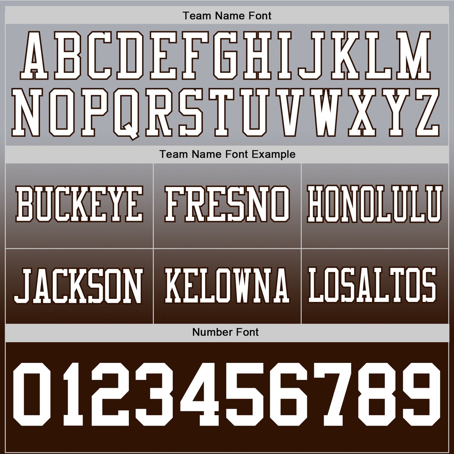 Custom Gray White-Brown Authentic Fade Fashion Football Jersey view 3