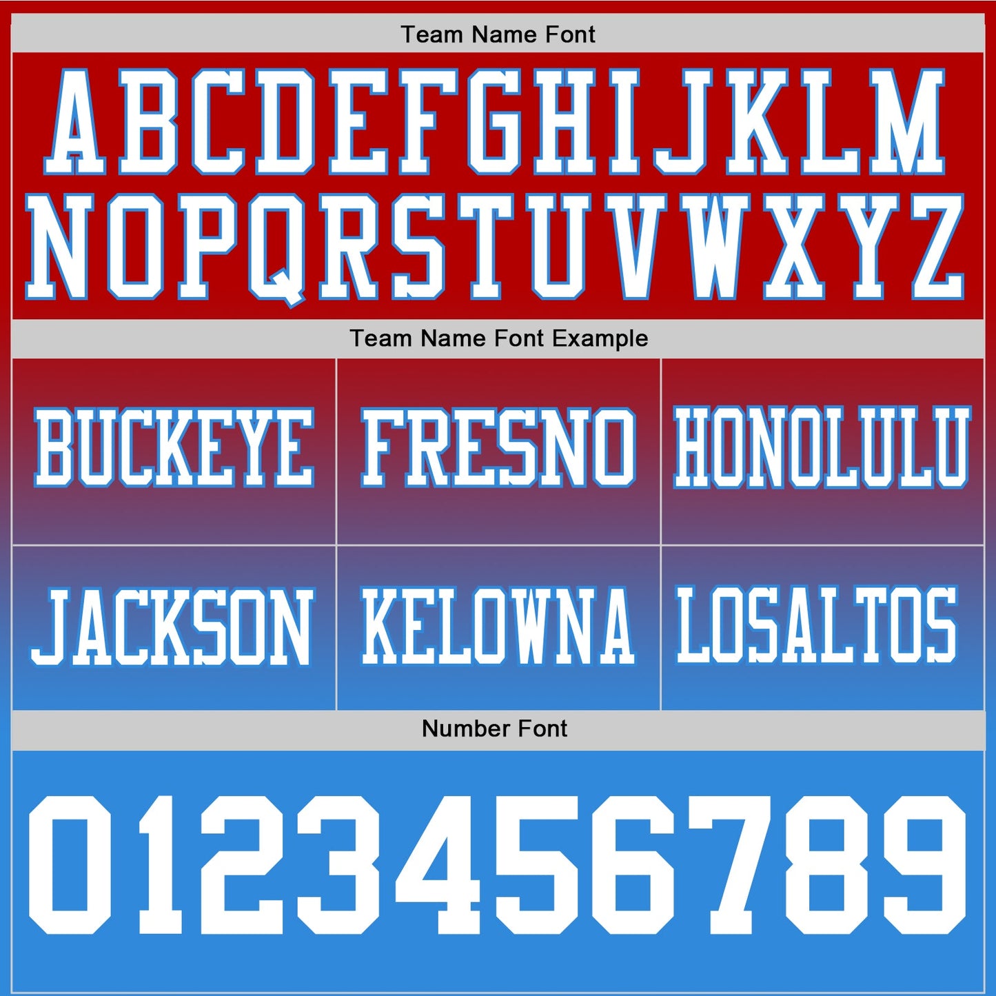 Custom Red White-Powder Blue Authentic Fade Fashion Football Jersey view 3