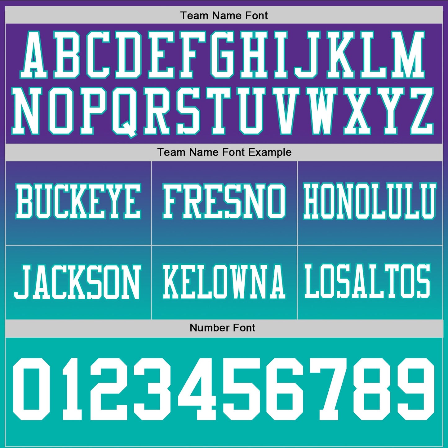 Custom Purple White-Aqua Authentic Fade Fashion Football Jersey view 3