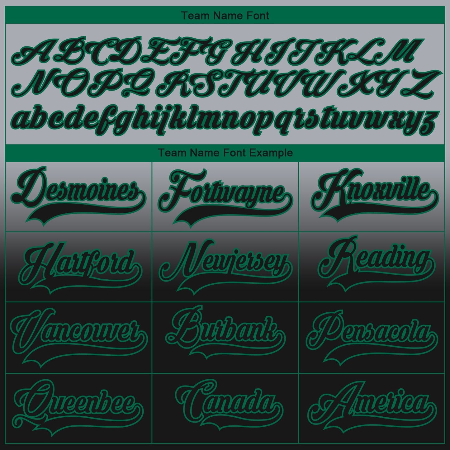 Custom Gray Black-Kelly Green Fade Fashion Hockey Lace Neck Jersey view 7