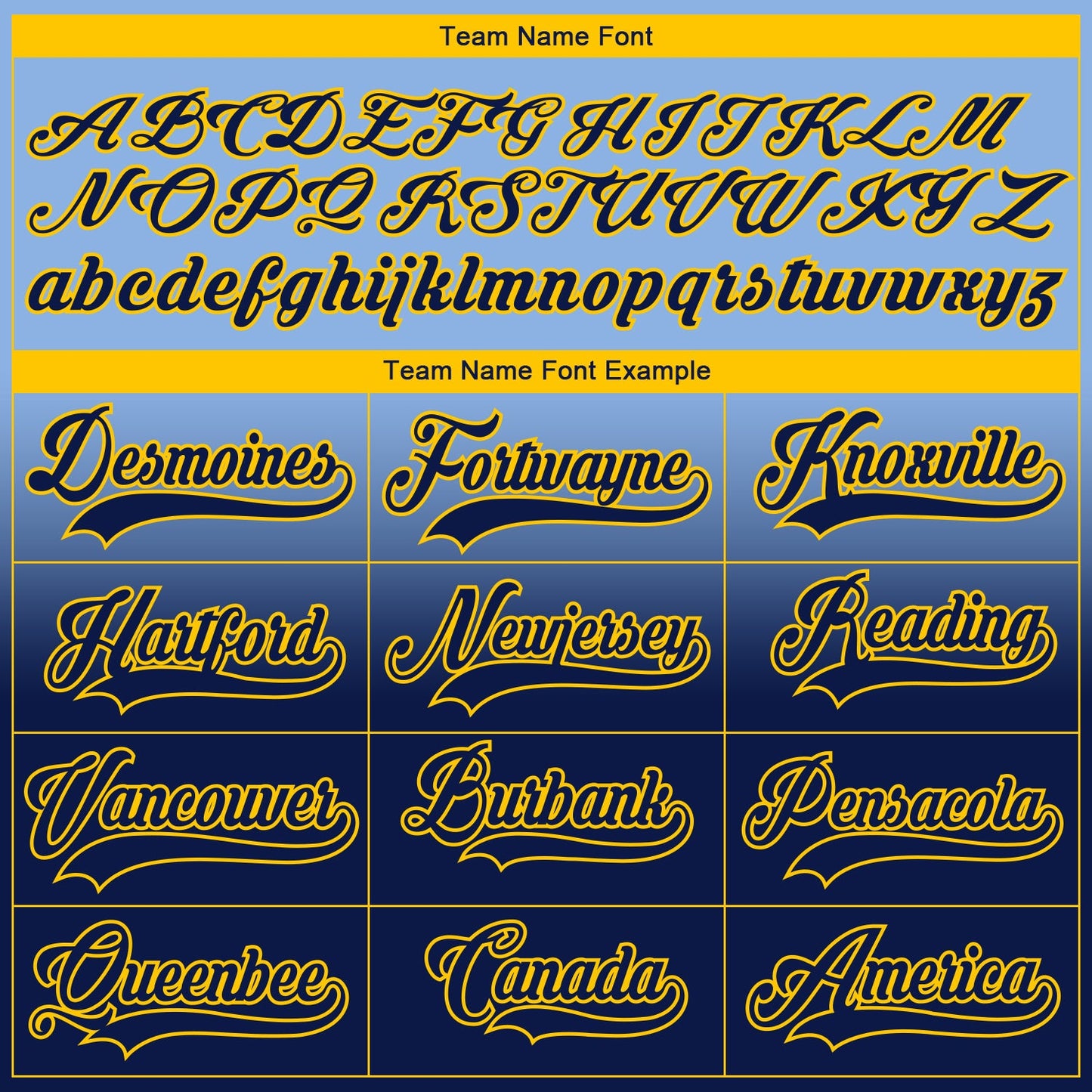 Custom Light Blue Navy-Yellow Fade Fashion Hockey Lace Neck Jersey view 7
