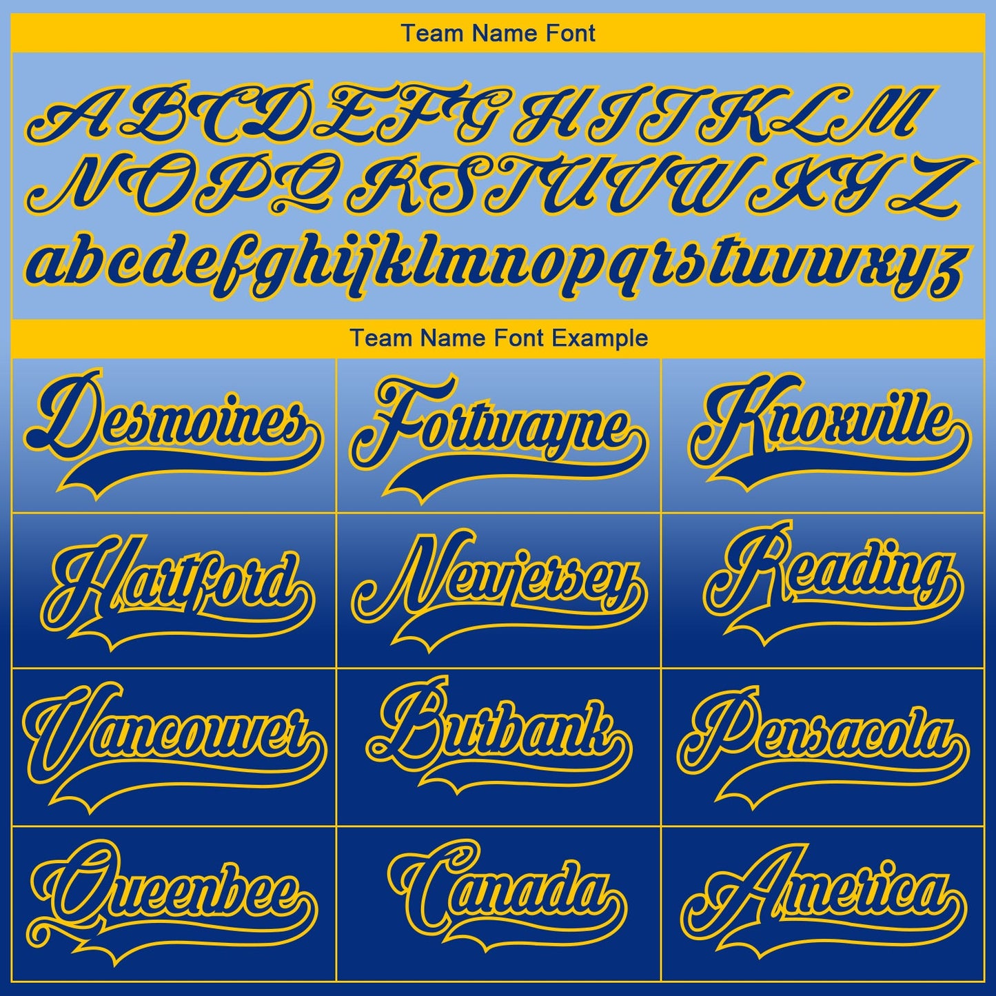 Custom Light Blue Royal-Yellow Fade Fashion Hockey Lace Neck Jersey view 7