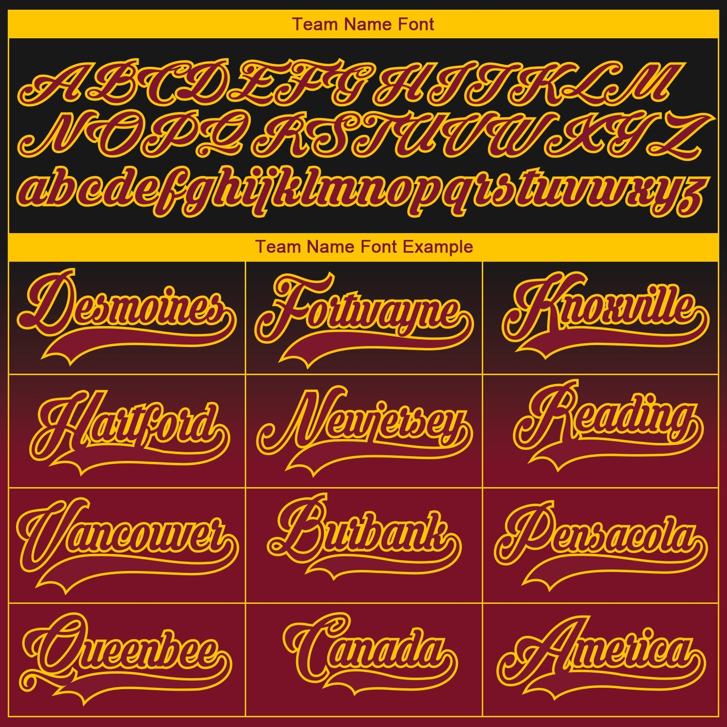 Custom Black Crimson-Yellow Fade Fashion Hockey Lace Neck Jersey view 7