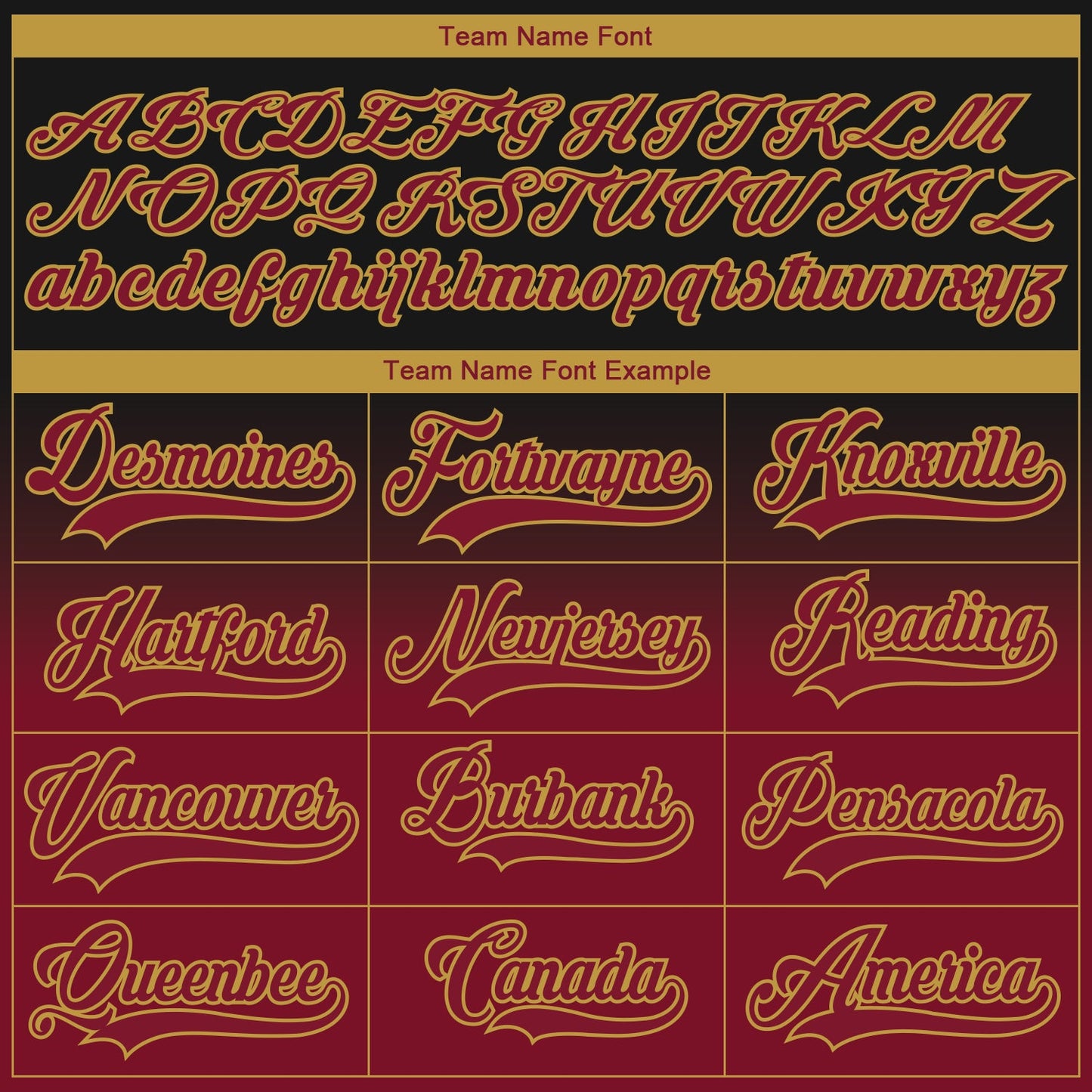 Custom Black Crimson-Old Gold Fade Fashion Hockey Lace Neck Jersey view 7