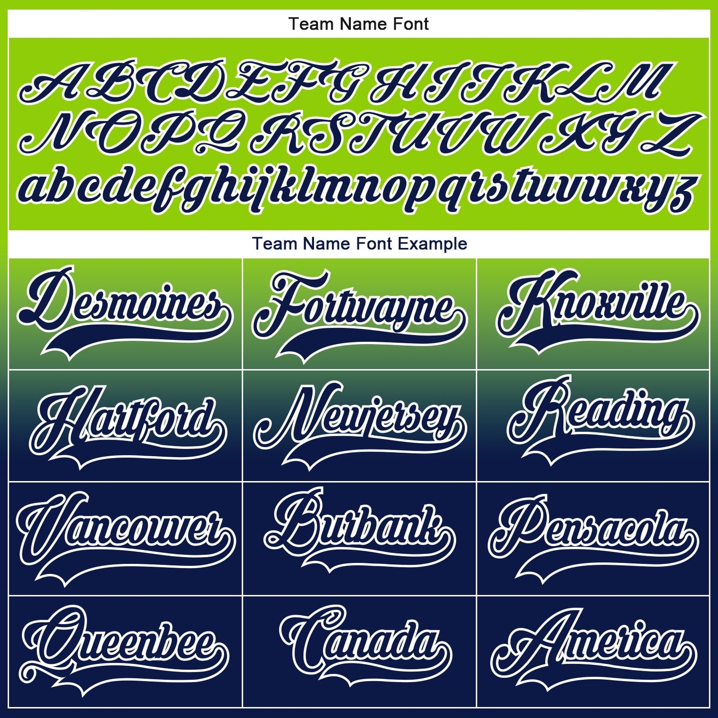 Custom Neon Green Navy-White Fade Fashion Hockey Lace Neck Jersey view 7