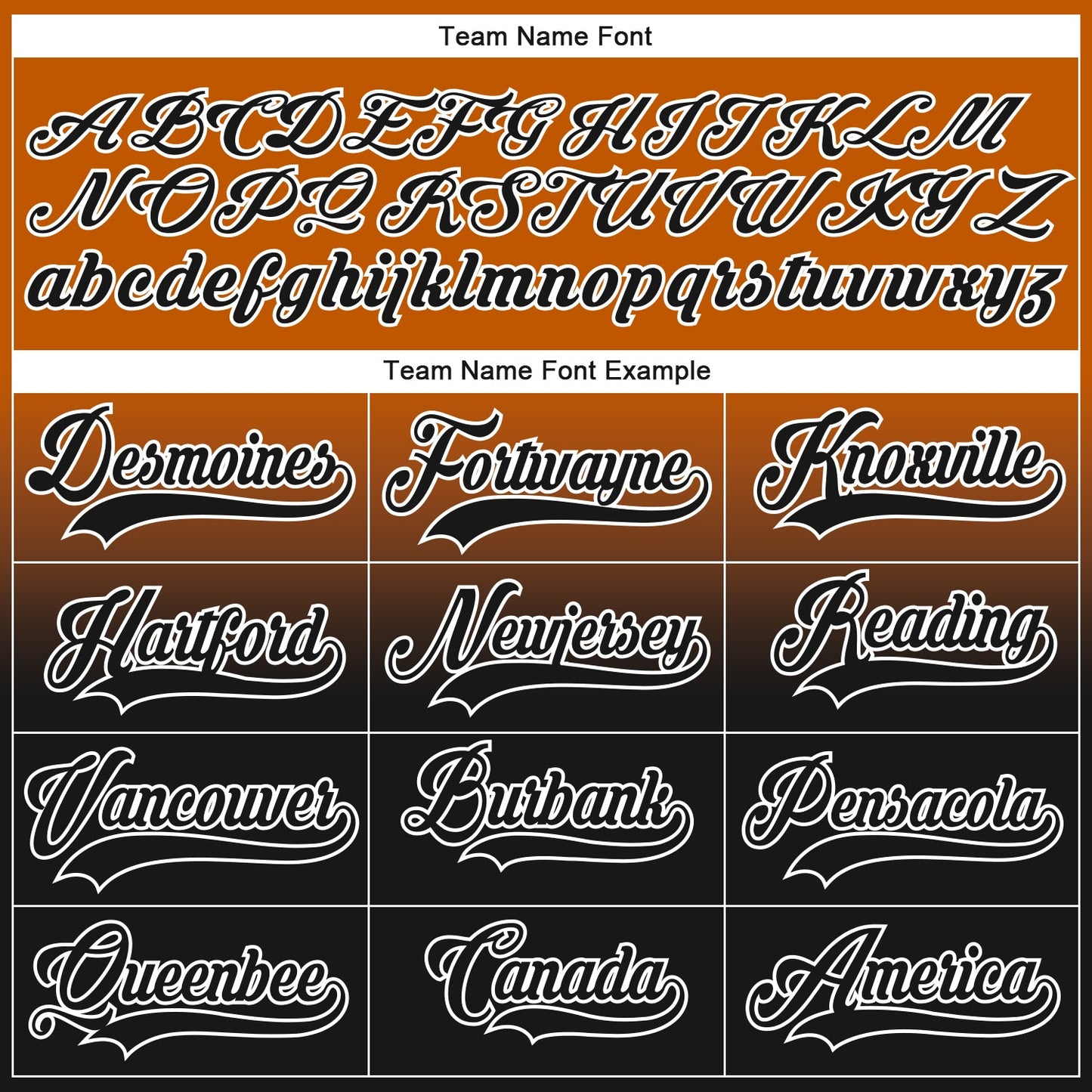 Custom Texas Orange Black-White Fade Fashion Hockey Lace Neck Jersey view 7