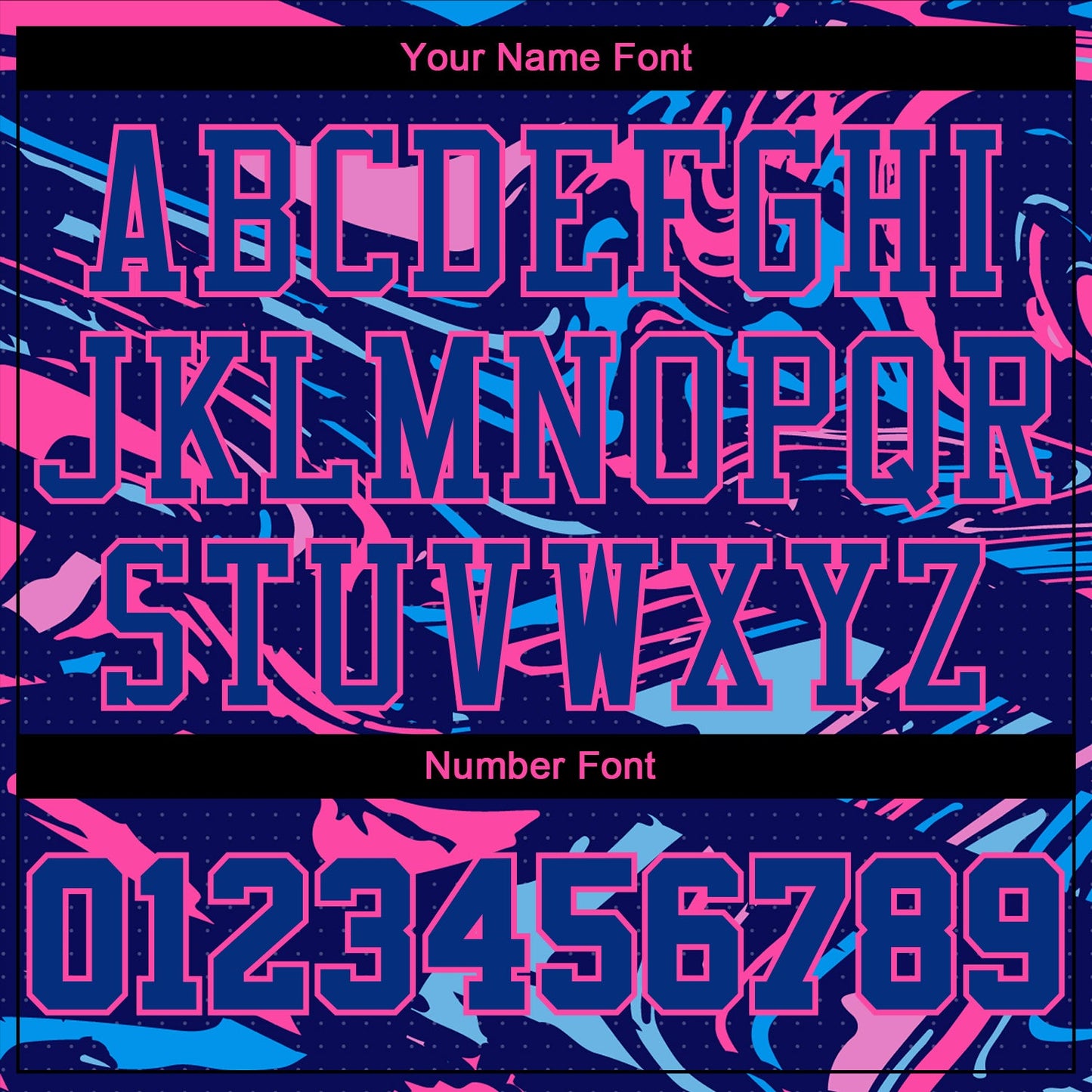 Custom Figure Royal-Pink Round Neck Sublimation Basketball Uniform Jersey view 4