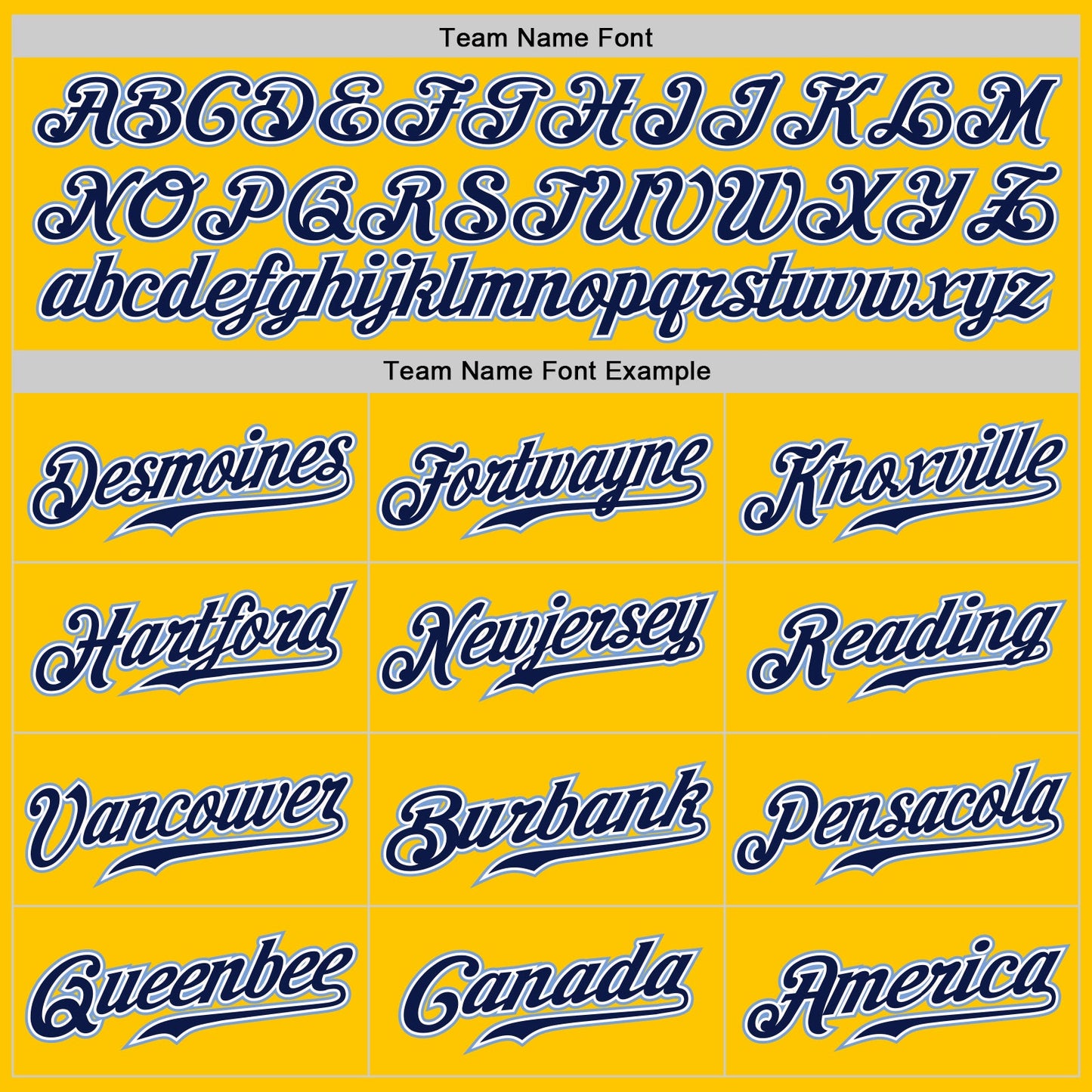 Custom Yellow Navy Pinstripe Navy-Light Blue Authentic Baseball Jersey view 5