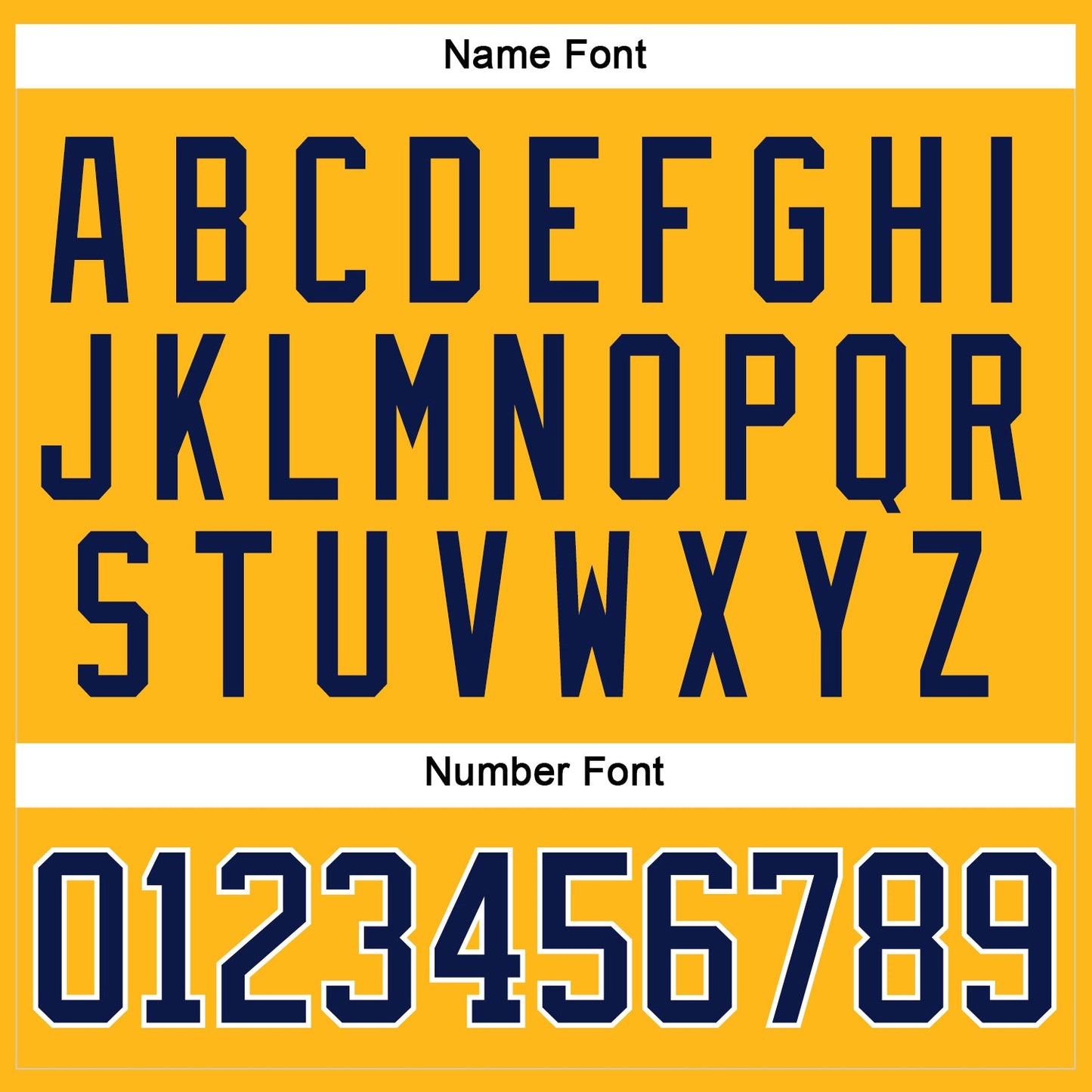 Custom Gold Navy-White Hockey Jersey view 5
