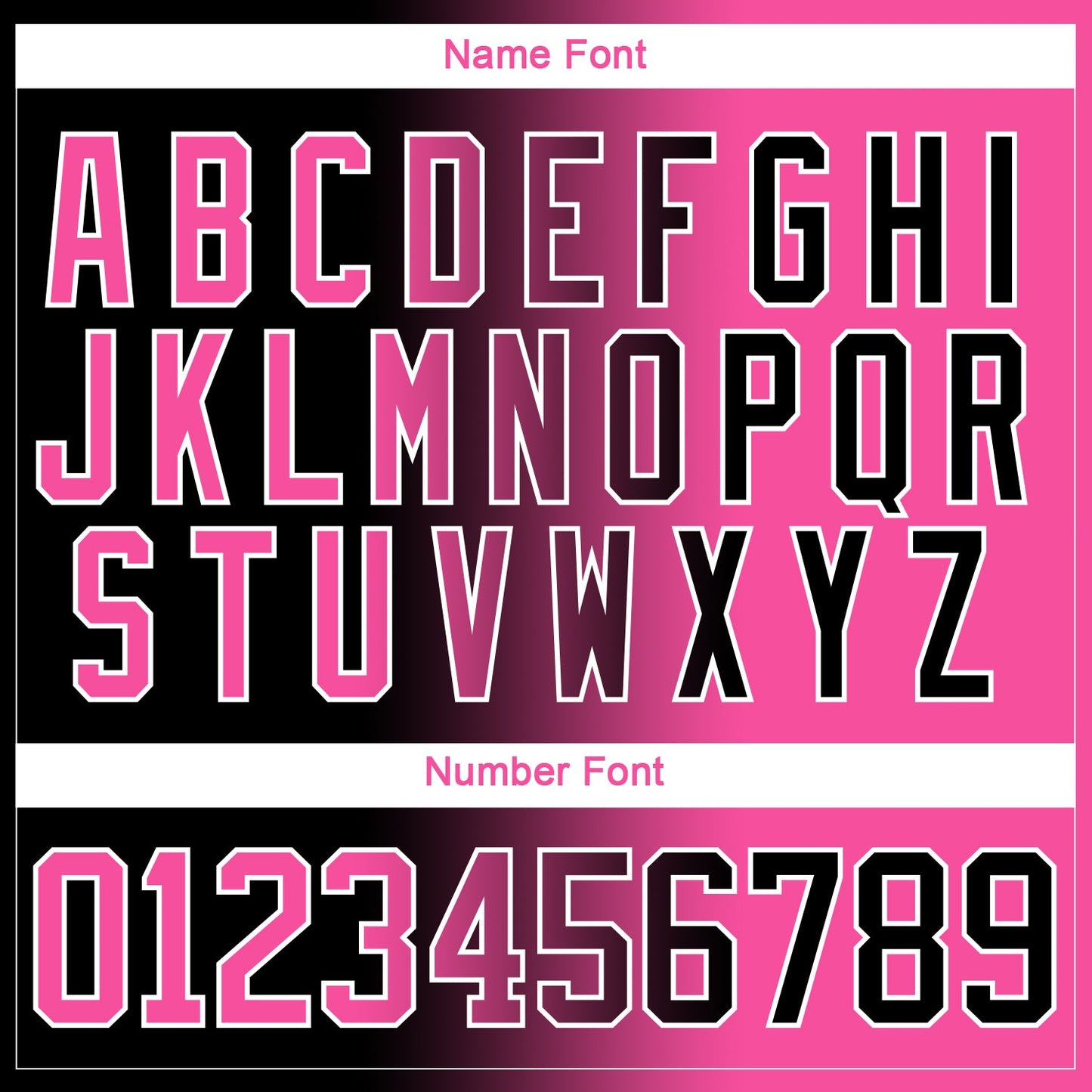 Custom Black Pink-White Gradient Fashion Hockey Lace Neck Jersey view 7