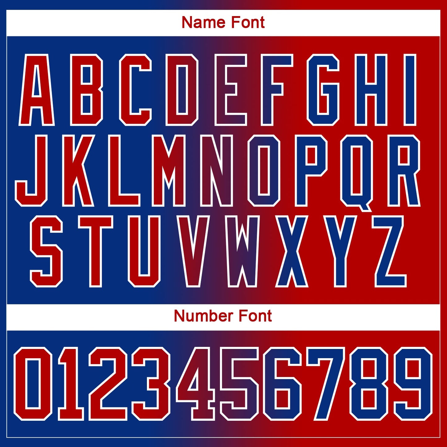 Custom Royal Red-White Gradient Fashion Hockey Lace Neck Jersey view 7