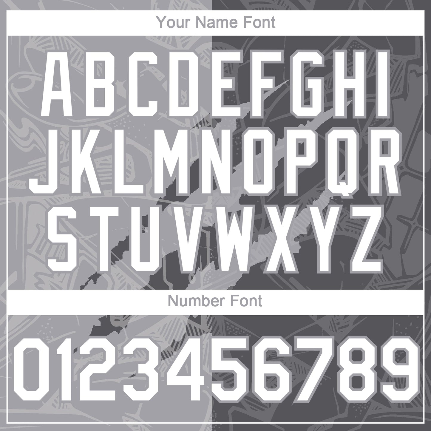 Custom Graffiti Pattern White Steel Gray-Gray 3D Scratch Authentic Baseball Jersey view 5