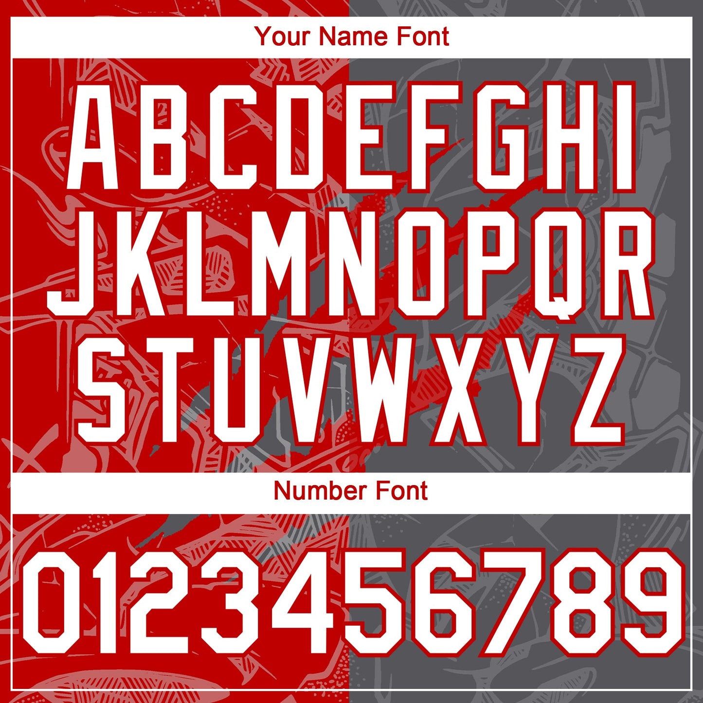 Custom Graffiti Pattern White Steel Gray-Red 3D Scratch Authentic Baseball Jersey view 5