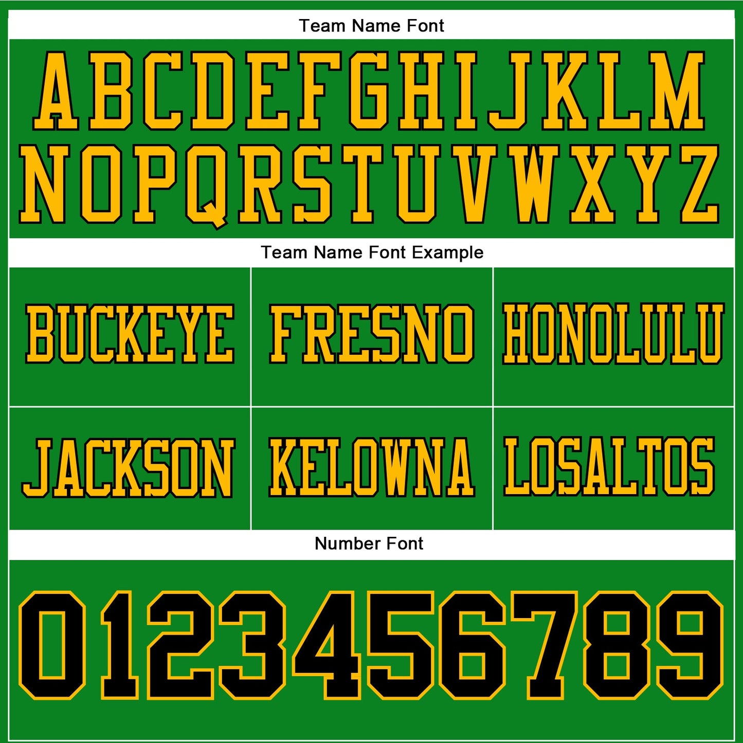 Custom Grass Green Black-Gold Authentic Football Jersey view 4